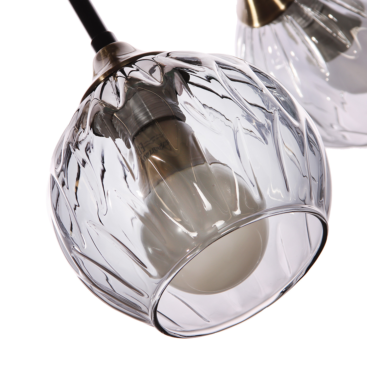 Люстра Verner Lighting A3942/5, 40 Вт, Е27, 5 ламп, античная бронза/черный