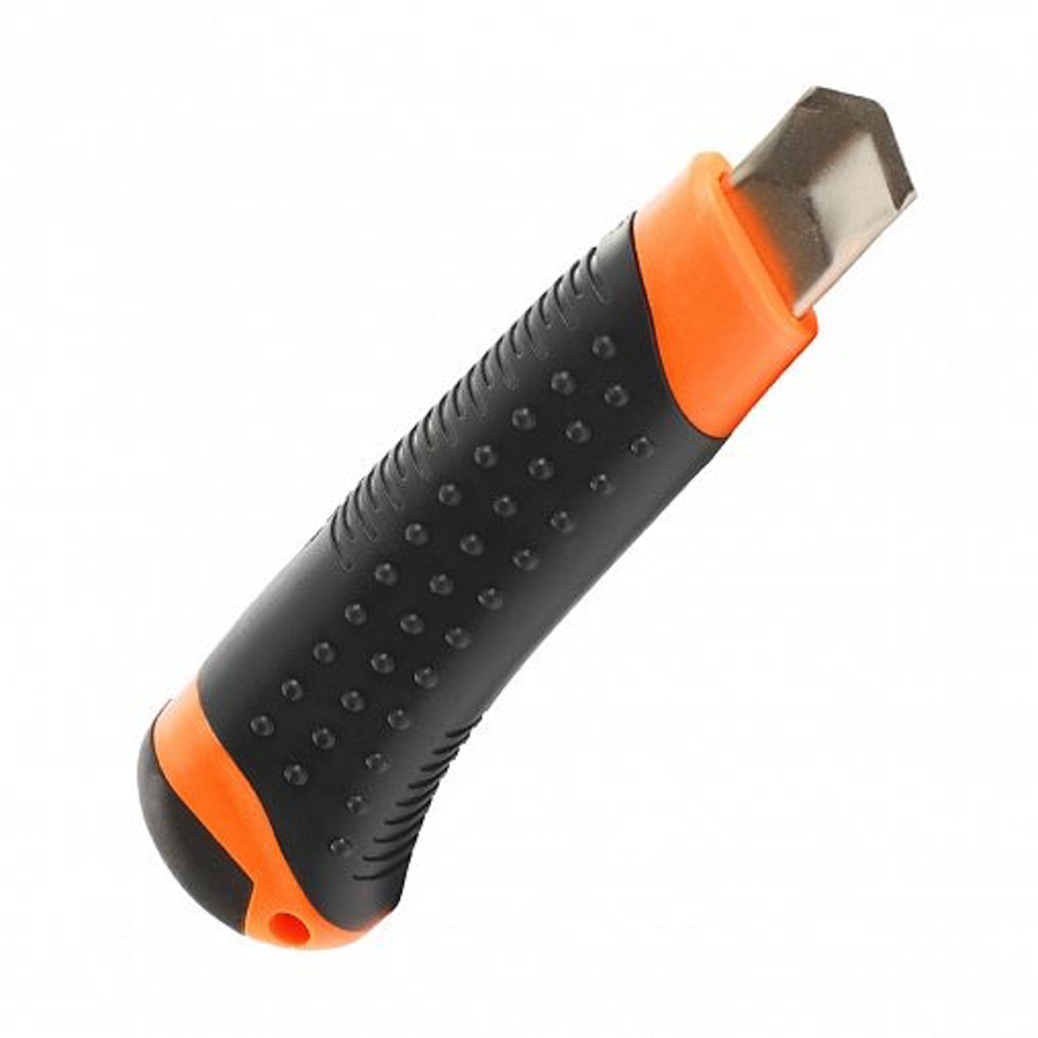 Нож строительный 18мм корпус двухкомпонентный направл.металл автофиксация СКА-182 PATRIOT *1