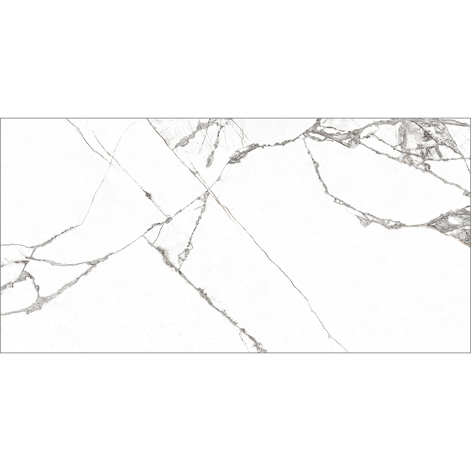 Керамогранит 1.62 м² Global Tile Corona 6260-0246-1031, 600х300х9 мм, белый