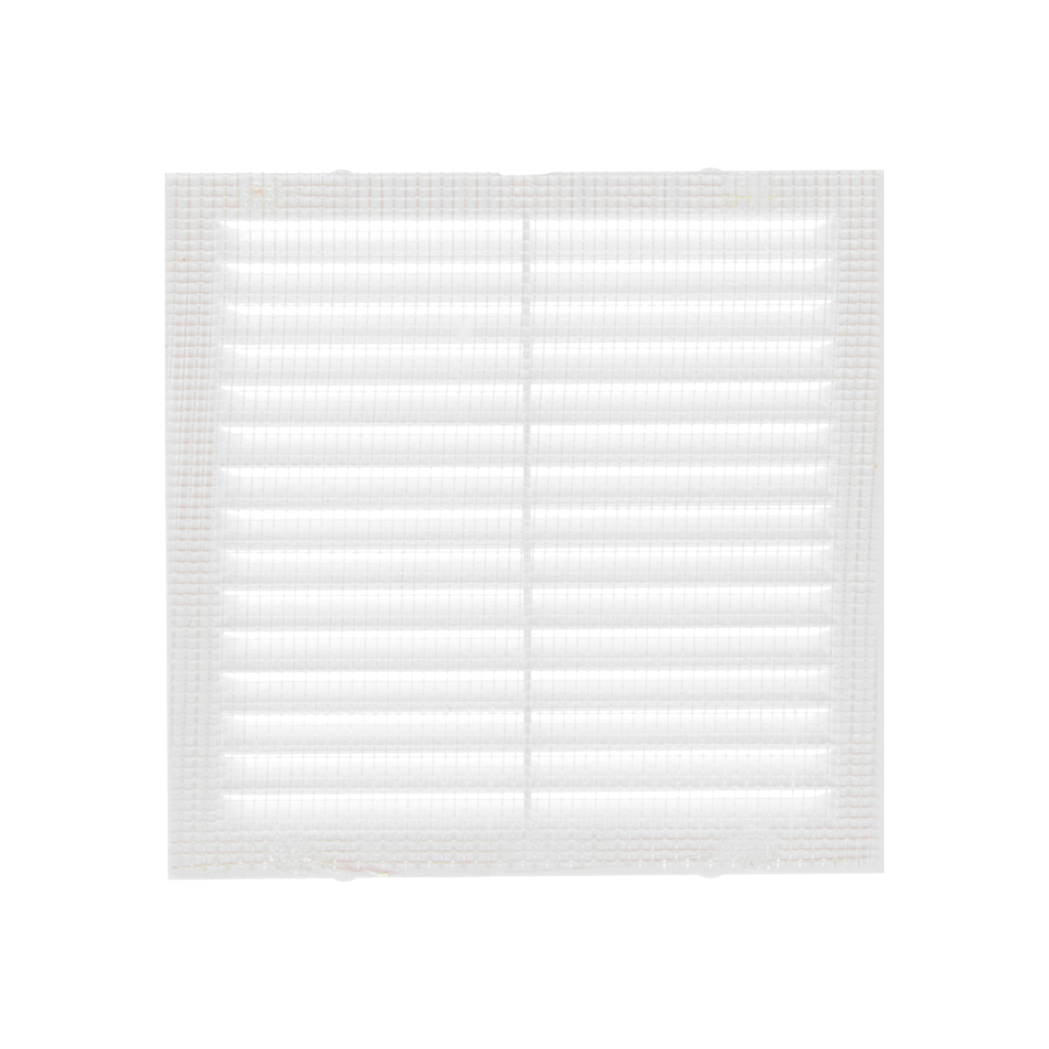 Решетка вентиляционная138х138мм 1313С Эковент (с сеткой) *1/100