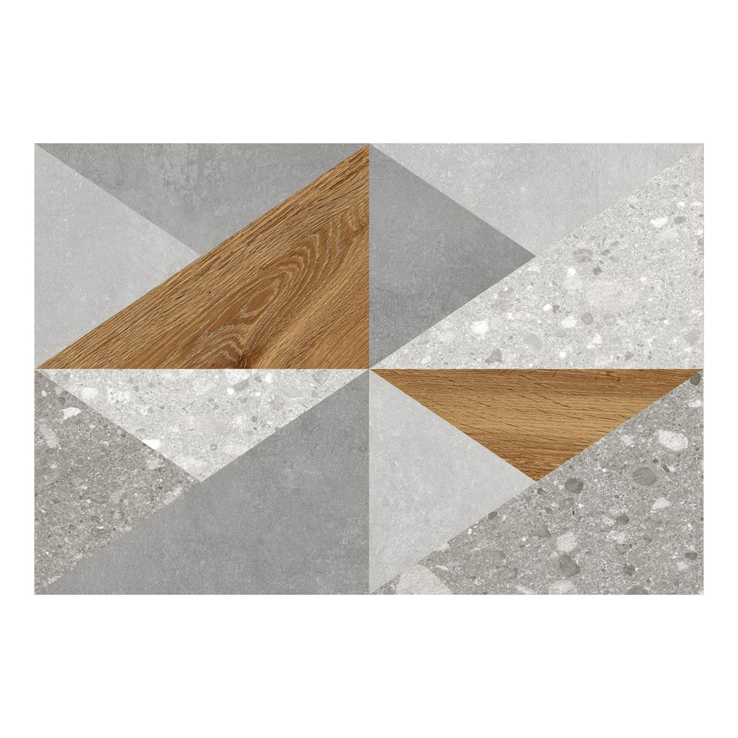 Плитка настенная Vision Светло-серый декор 270*400*7,5 (0,108*10=1,08*72=77,76) 9VI0164M Глобал Тайл