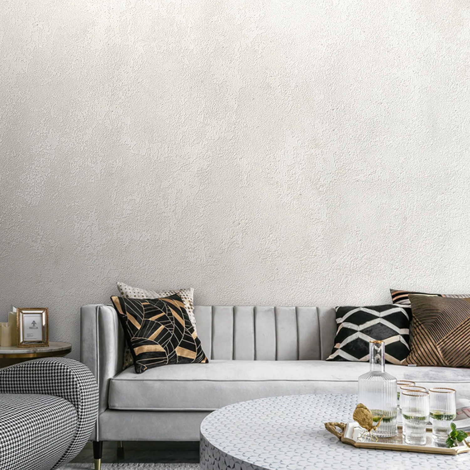 яяяОбои флиз Elysium Карбон фон (беж.) Е704701 1,06*10м  *1/4