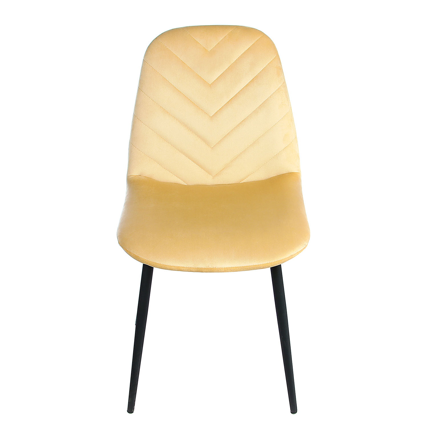 Стул FORPOST Малибу, 44х84х38 см, велюр конфетти бежевый