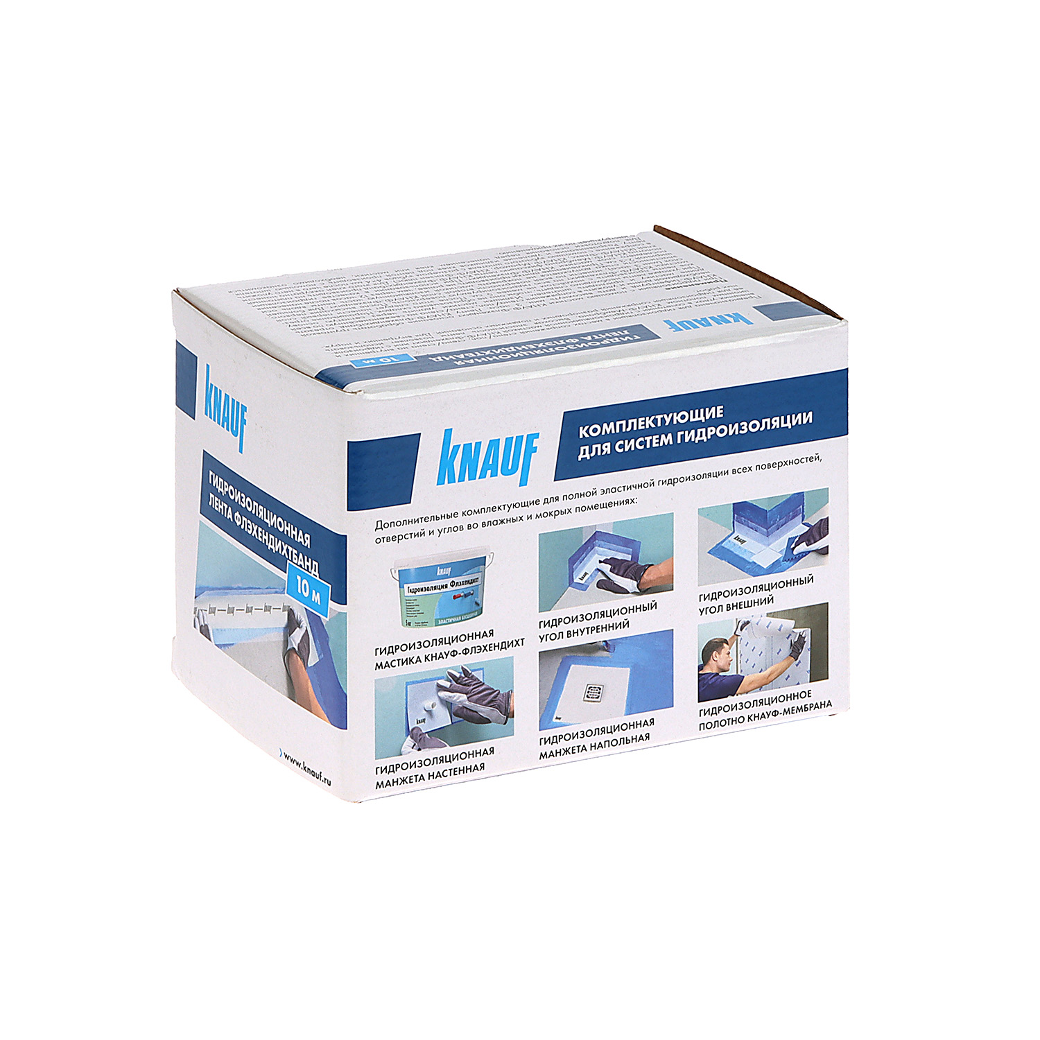 Лента-герметик 10х0.12 м KNAUF Флэхендихтбанд, серый