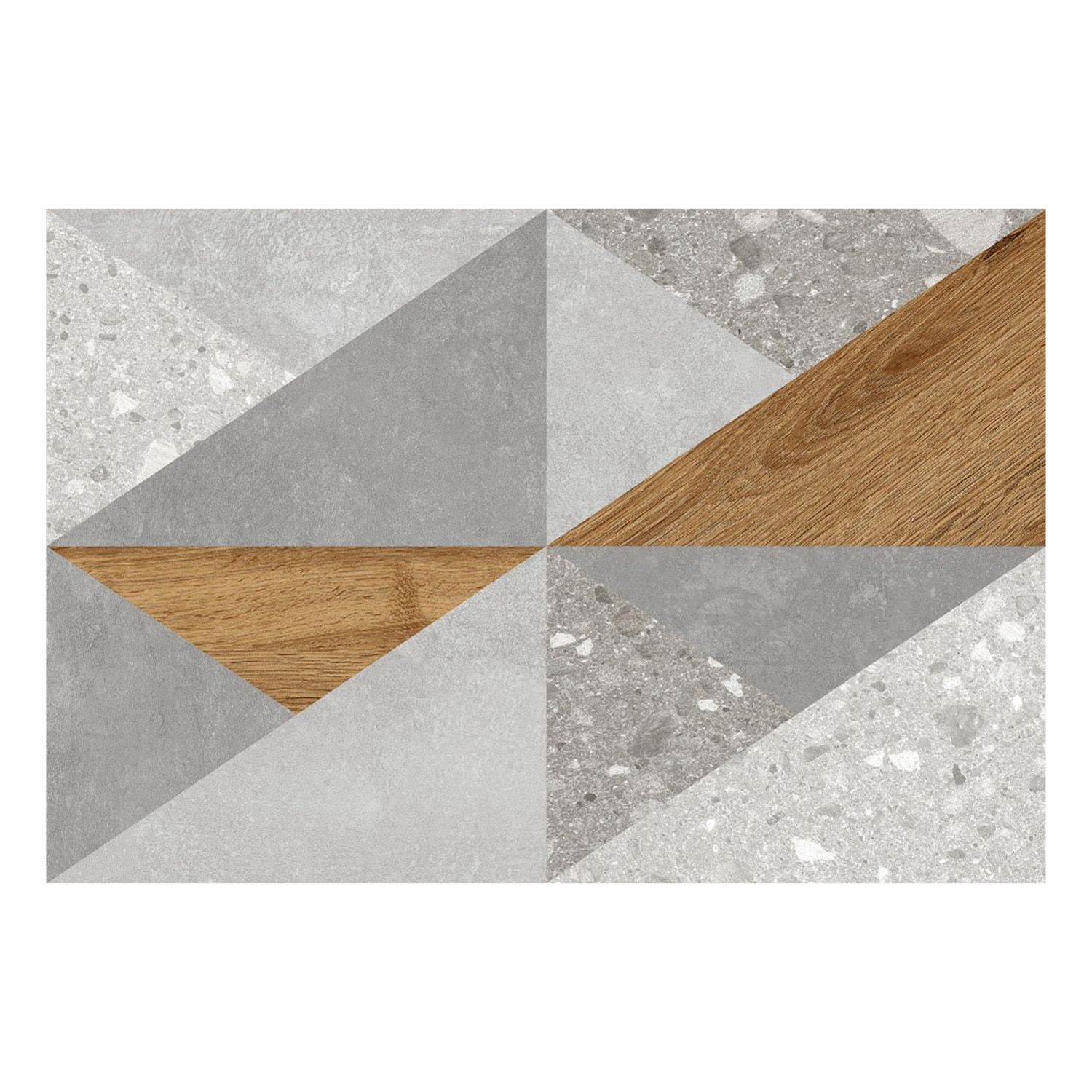 Плитка настенная Vision Светло-серый декор 270*400*7,5 (0,108*10=1,08*72=77,76) 9VI0164M Глобал Тайл