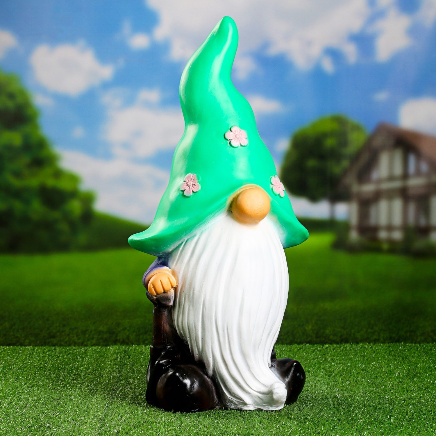 Садовая фигура "Гном лесной" 20х25х50см  4803555