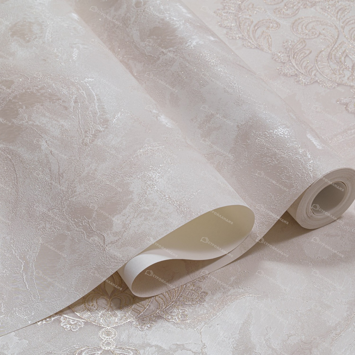 Обои флиз. Артекс Кружево-уни (св.-беж.) 11145-02 10х1.06м  *1/6