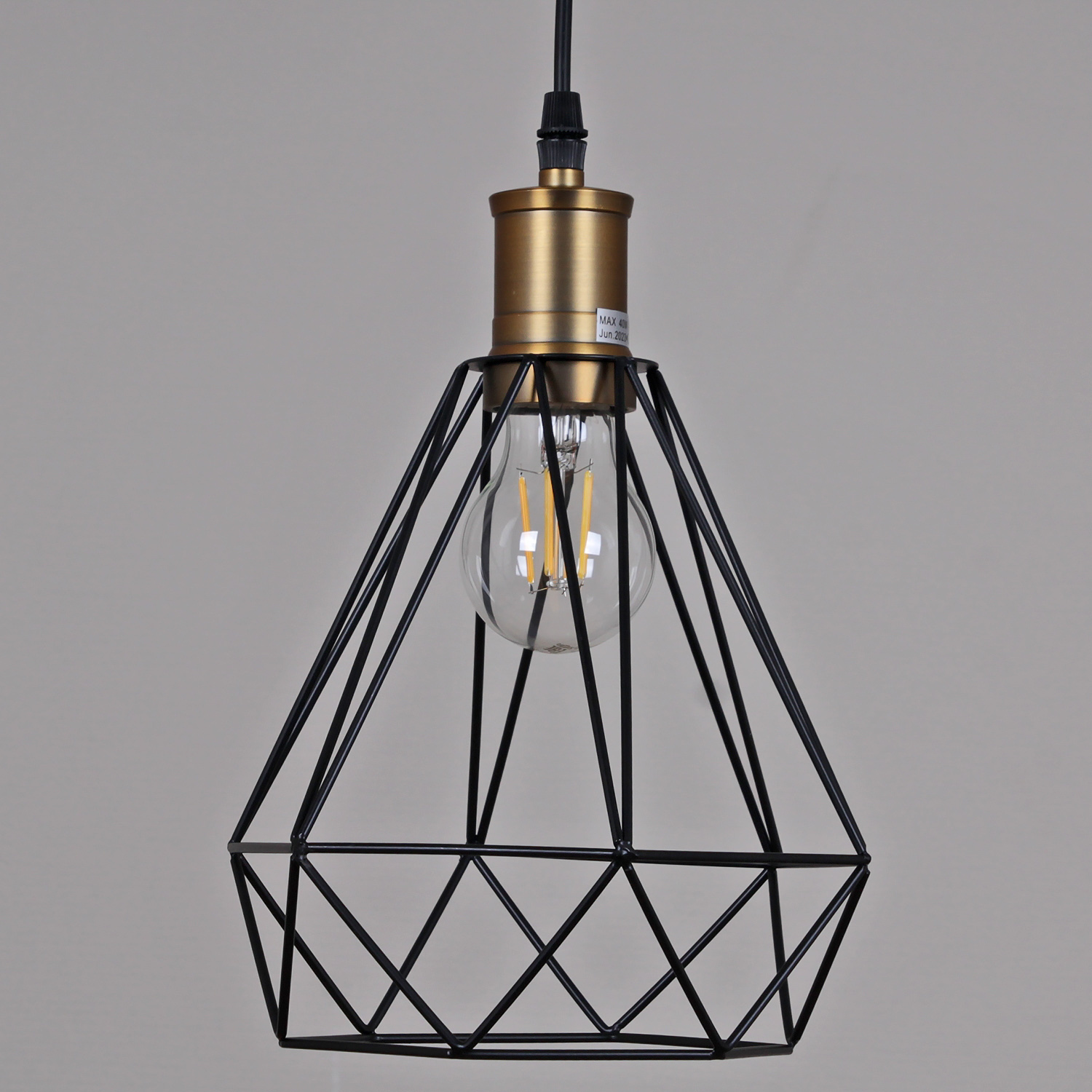 Люстра 04773-0.4-03 BK Е27 60Вт S=18м2  *1