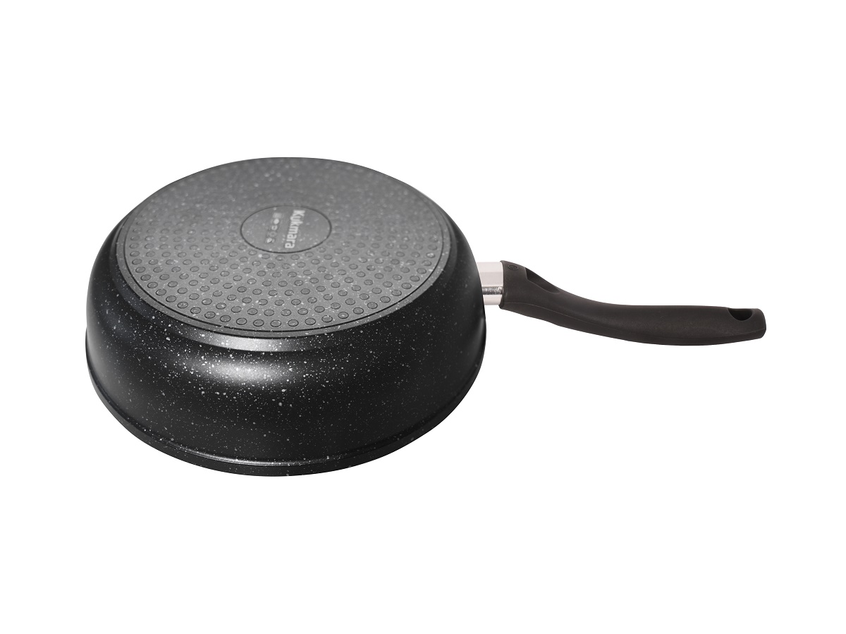 Сковорода алюмин. антипригарная "Kukmara" "Marble INDUCTION" Мрам.темн. d24см смтиш240а*1/4