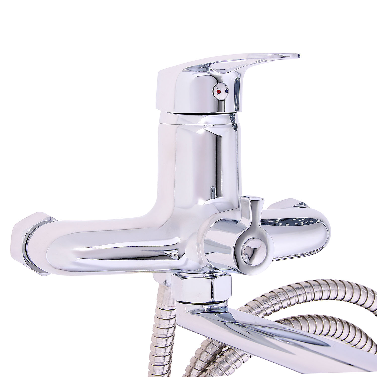 Смеситель для ванны Potato P22215, длинный излив, однорычажный