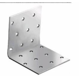 Уголок крепежный 40х40х20 мм ТехноСервис KUR, равносторонний