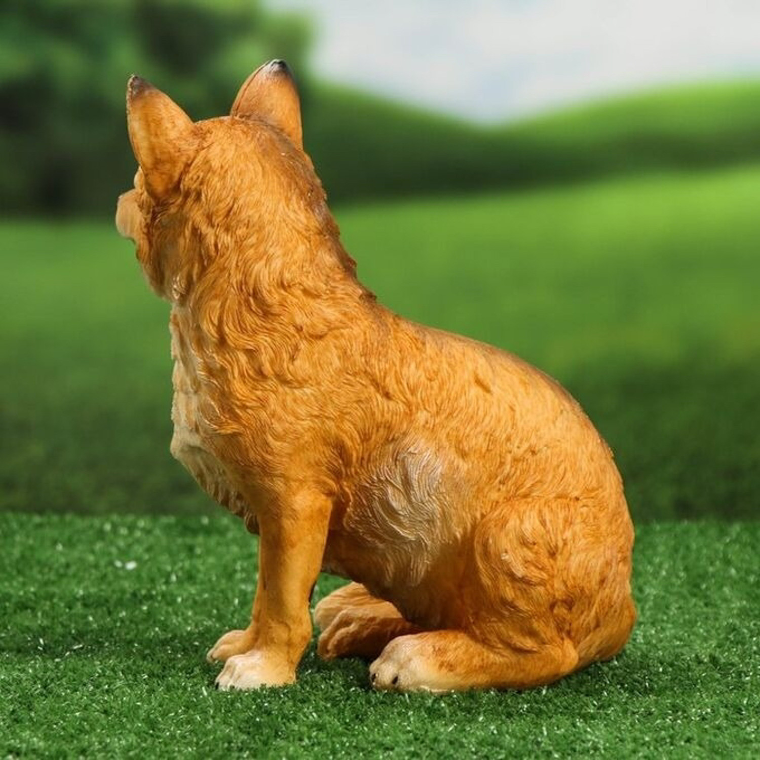 Садовая фигура "Лиса" 25х16х18си 7560288