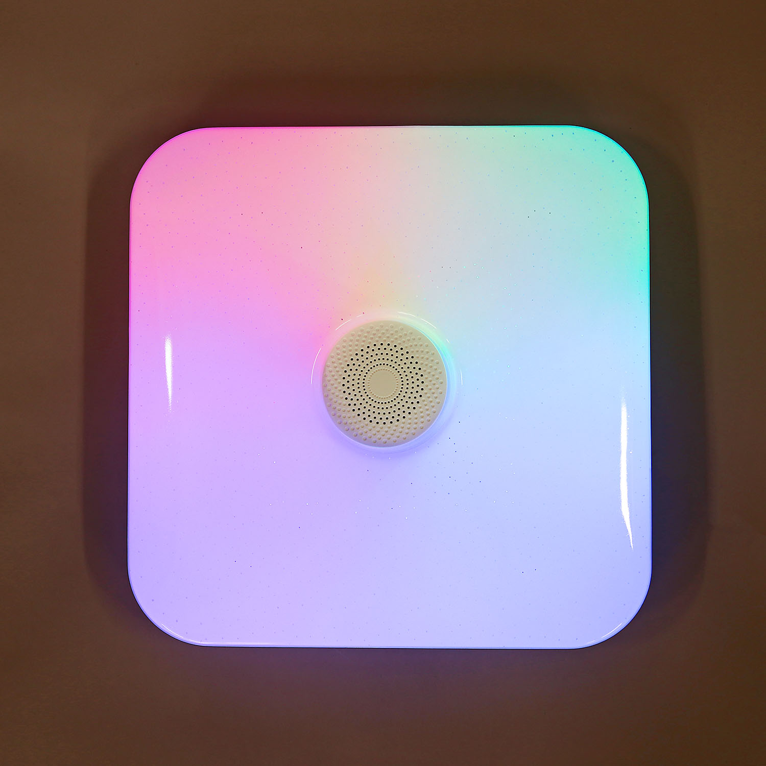 Светильник светодиодный акриловый 330*330мм 48W LY 6140B YX+RGB LED+ Bluetooth+RGB пульт S=16м2*1/10