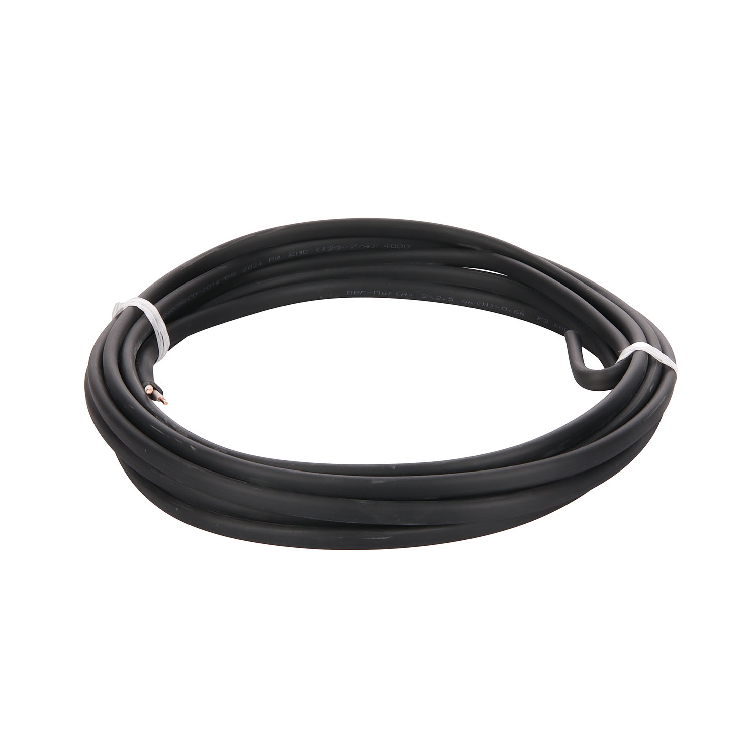 Кабель ВВГнг 2*2,5 (уп. 5м) ГОСТ *1