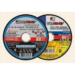 Круг отрезной 150*1,4*22 по МЕТАЛЛУ А40 S BF 80 2 мет.+нерж. (Луга) *25/200