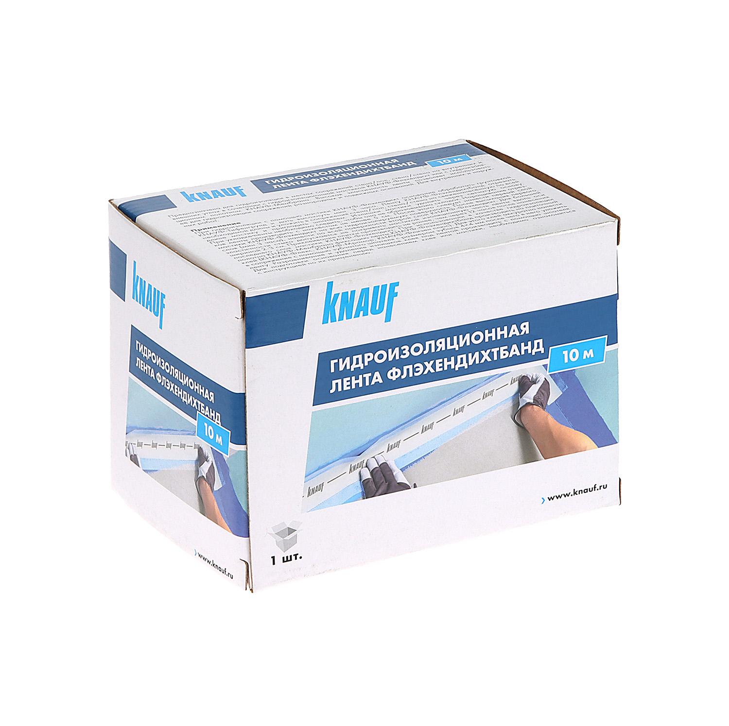 Лента-герметик 10х0.12 м KNAUF Флэхендихтбанд, серый