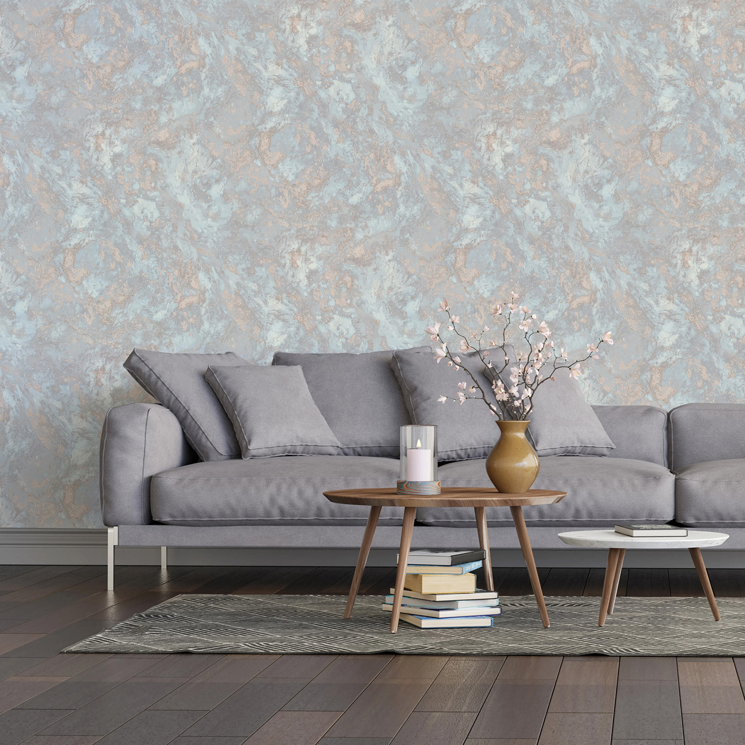 Обои  флиз ED Monte Solaro Isadora фон 9266-02 *6