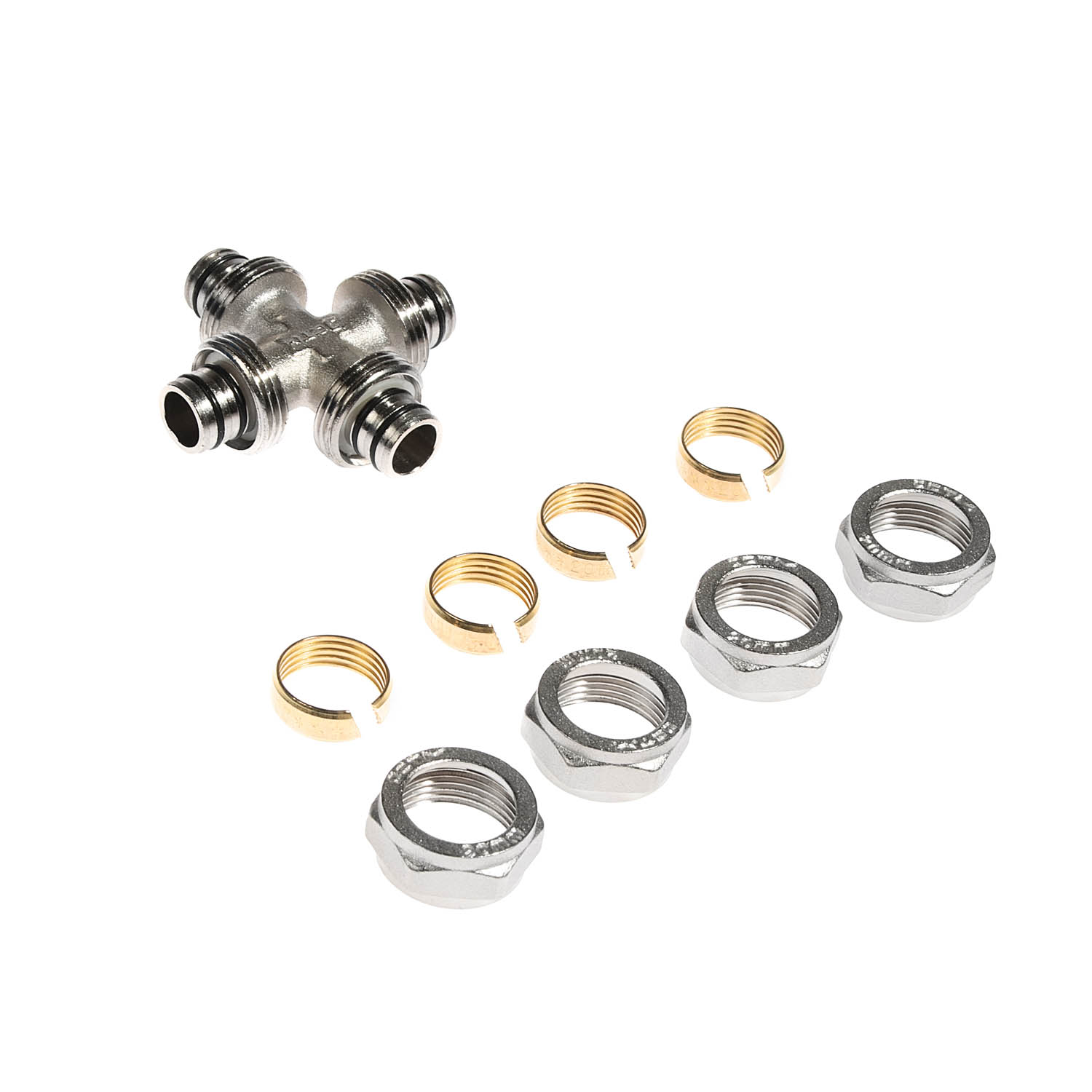 Крестовина 20х20х20х20 цанга CTM CCR02020 *1/5