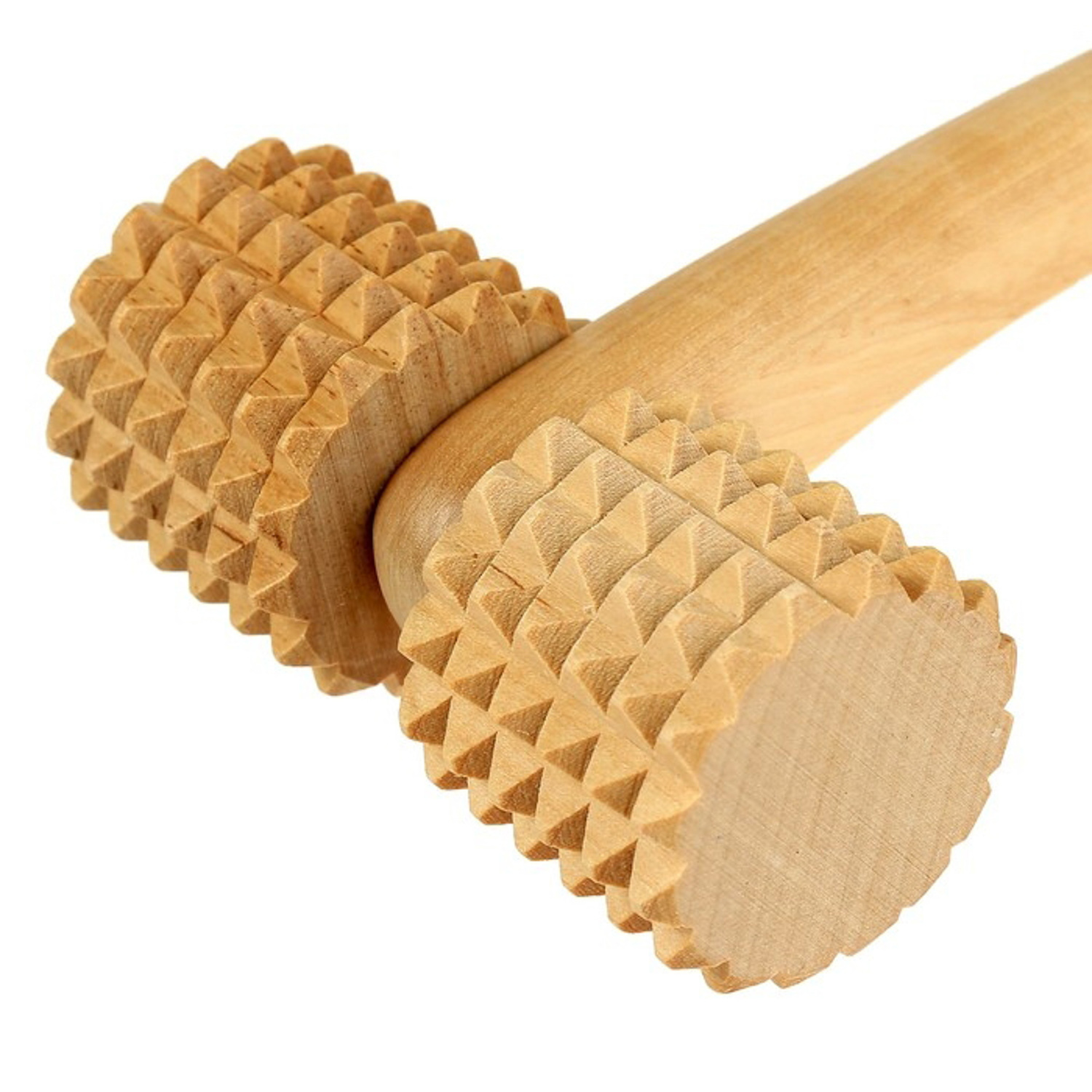 Массажёр банный "Добропаровъ" зубчатый, с ручкой   2998481