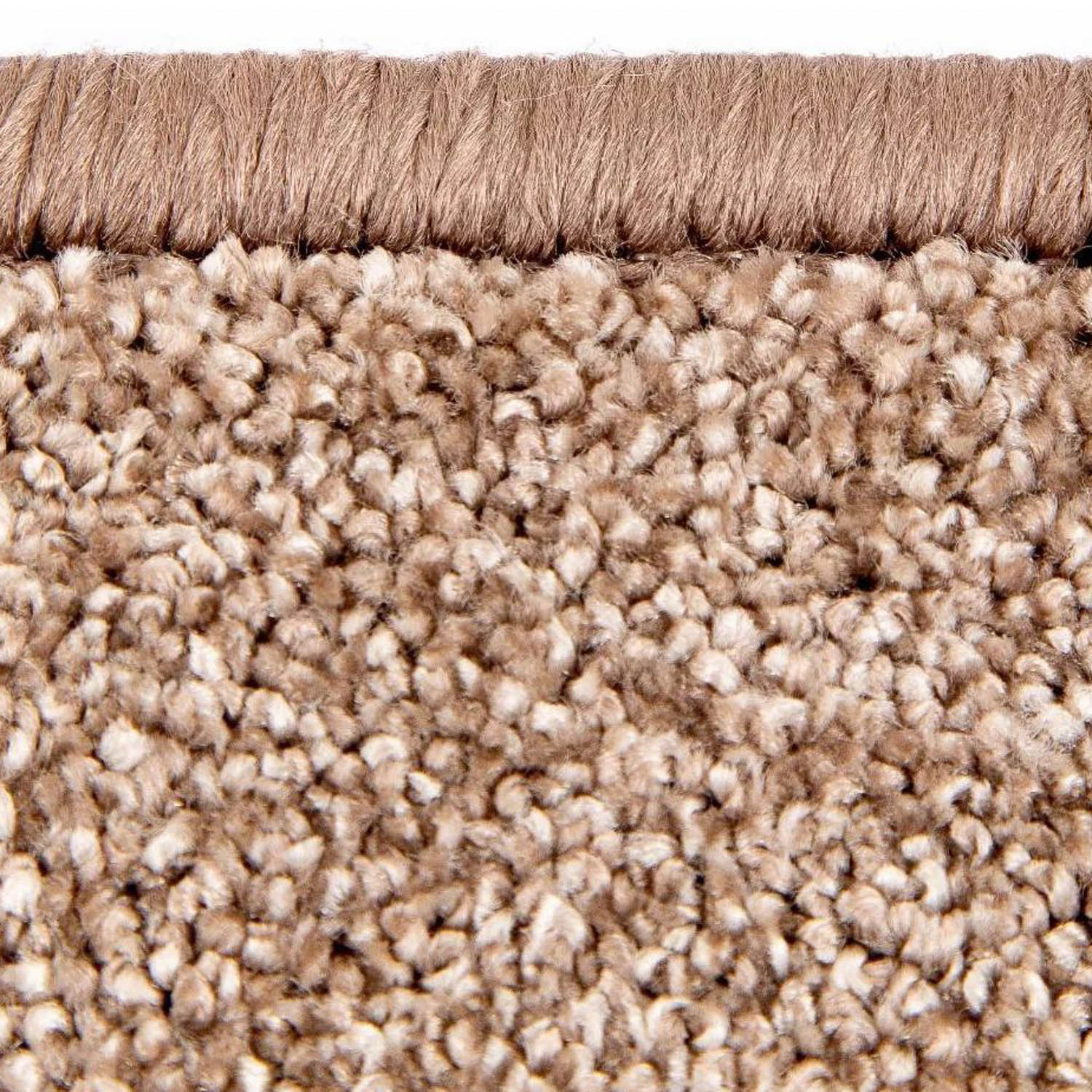 Дорожка Фризе Тафтинг Карнавал ft/4p/kr серо-коричневый 1.0м