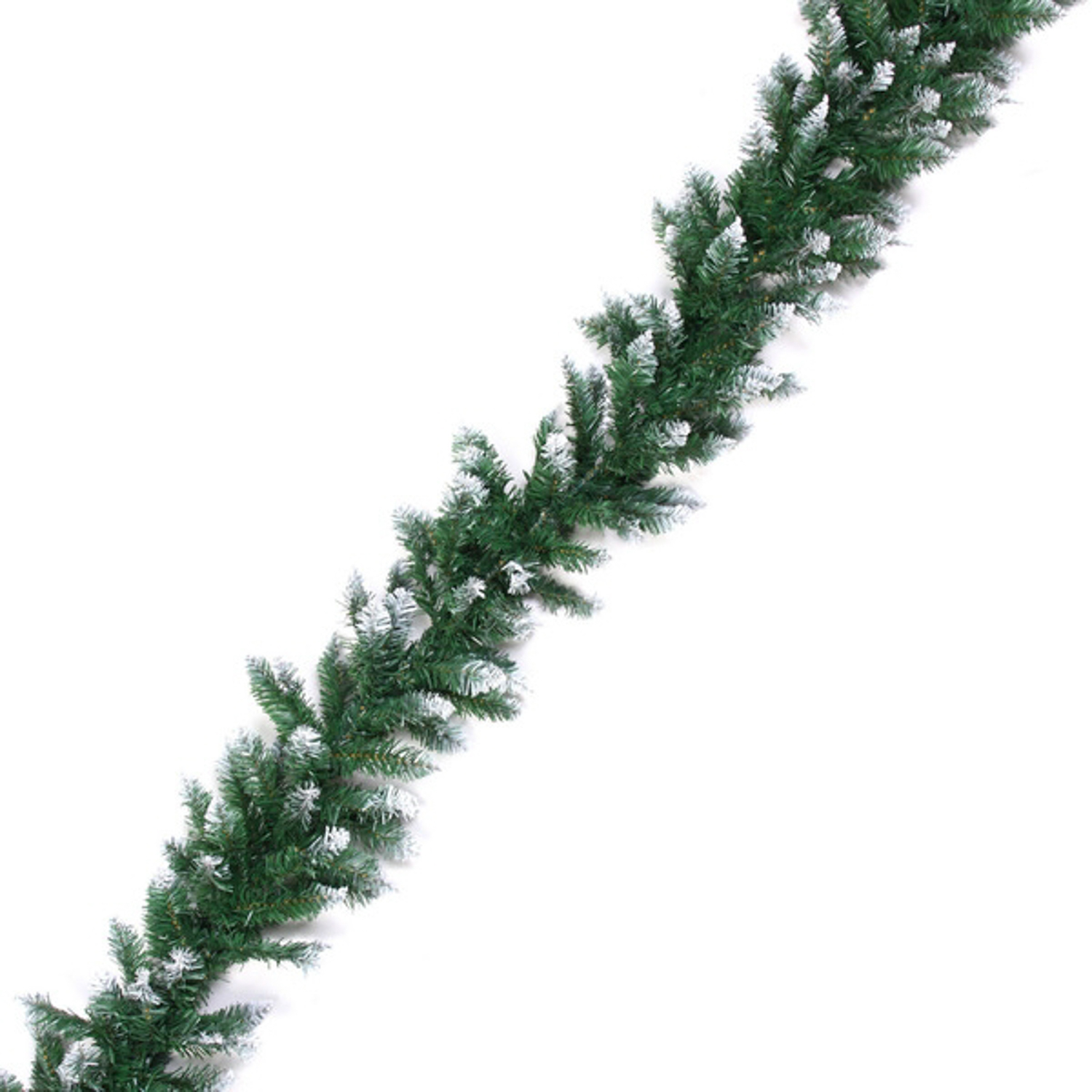 Гирлянда хвойная «Снежные ветви» 2.7 м Серпантин, d=30 см, ПВХ