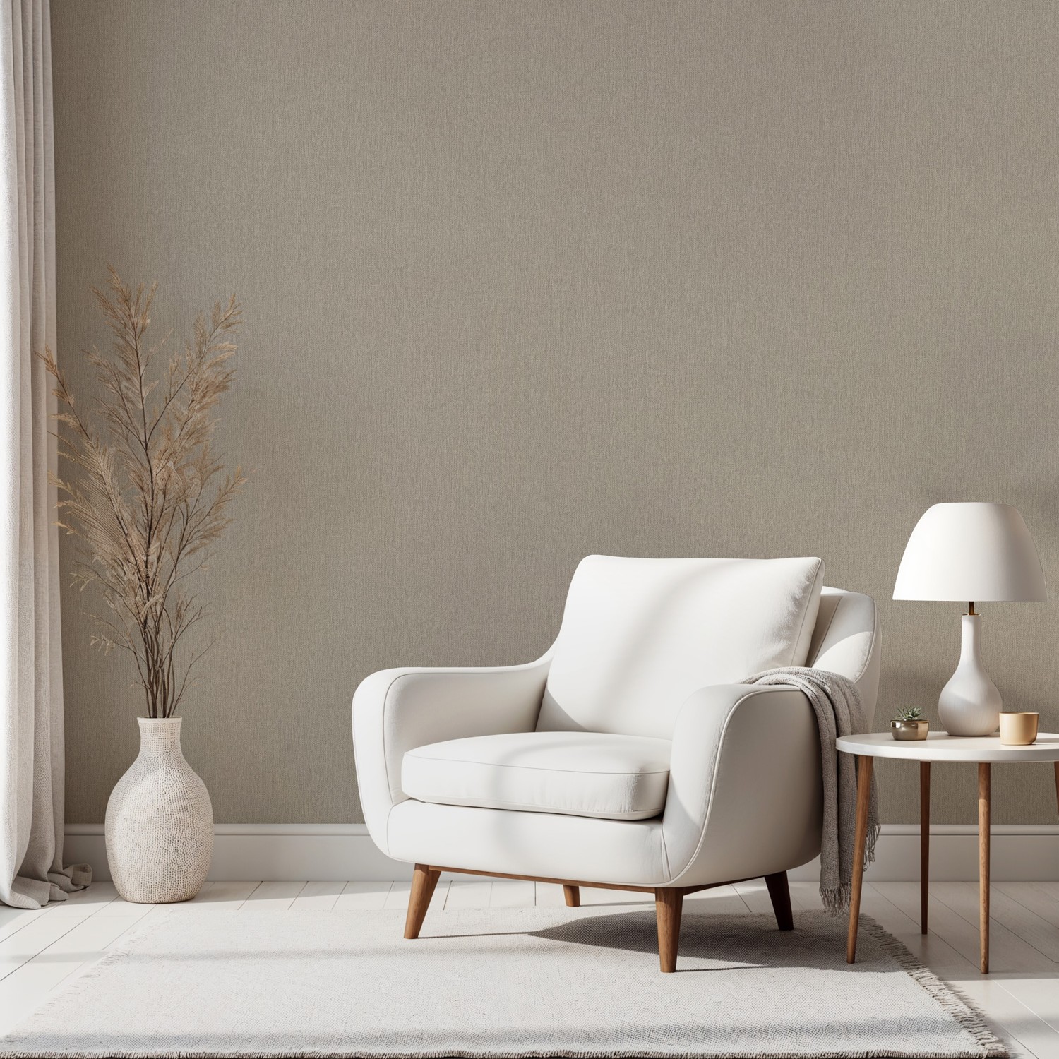 Обои флиз  "WallSecret Comfort" Shalfey фон (корич.) 9107-15  10*1,06м *6