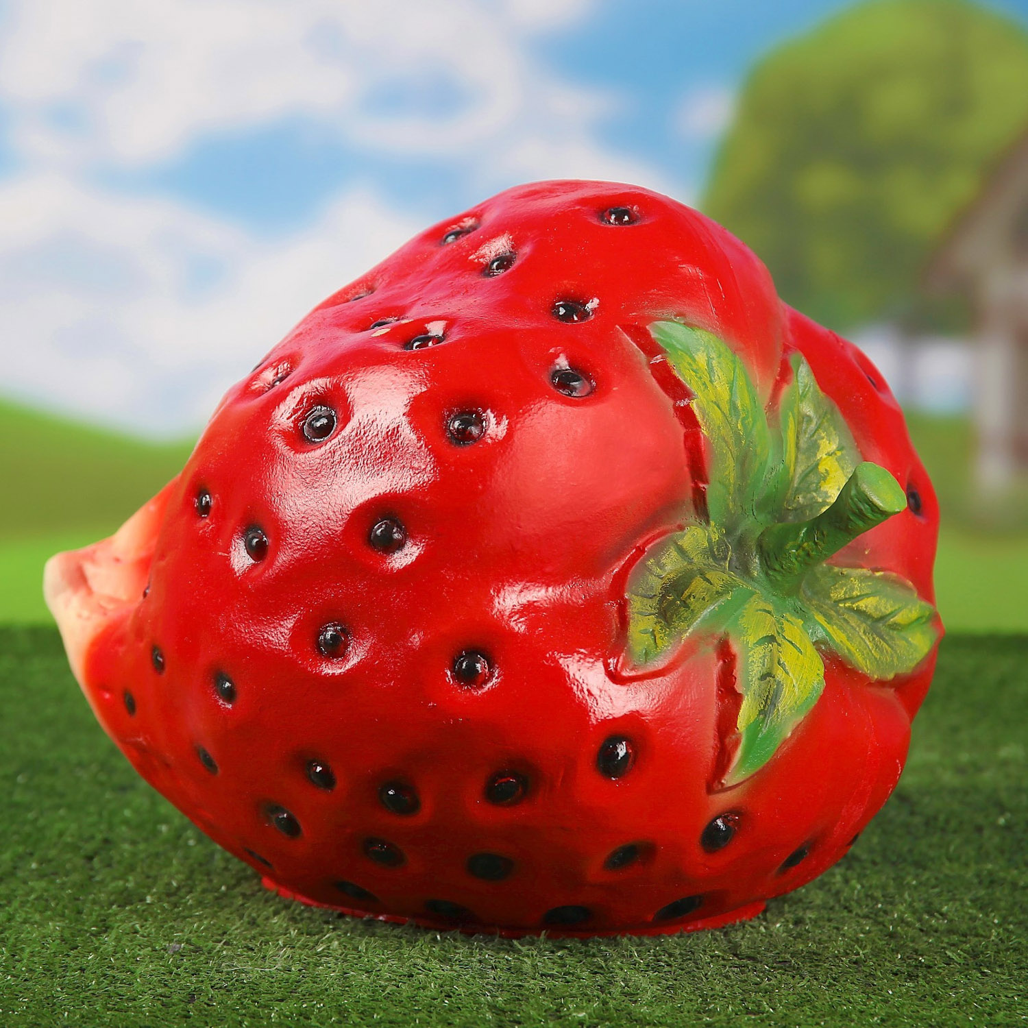 Садовая фигура "Клубника" большая 36*30*27 см 1126892