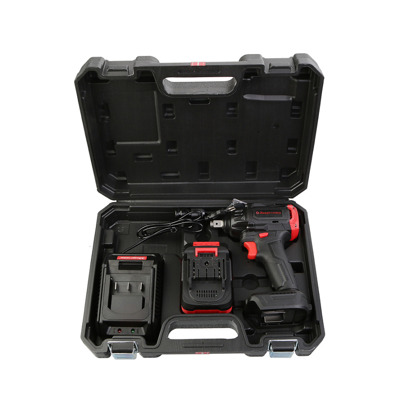 Гайковерт аккум 18В 0-1600/0-2300об/м 350Нм ударн.4Ач 1аккум Б/Щ LI-ION ГА-350  Энергомаш*1/5