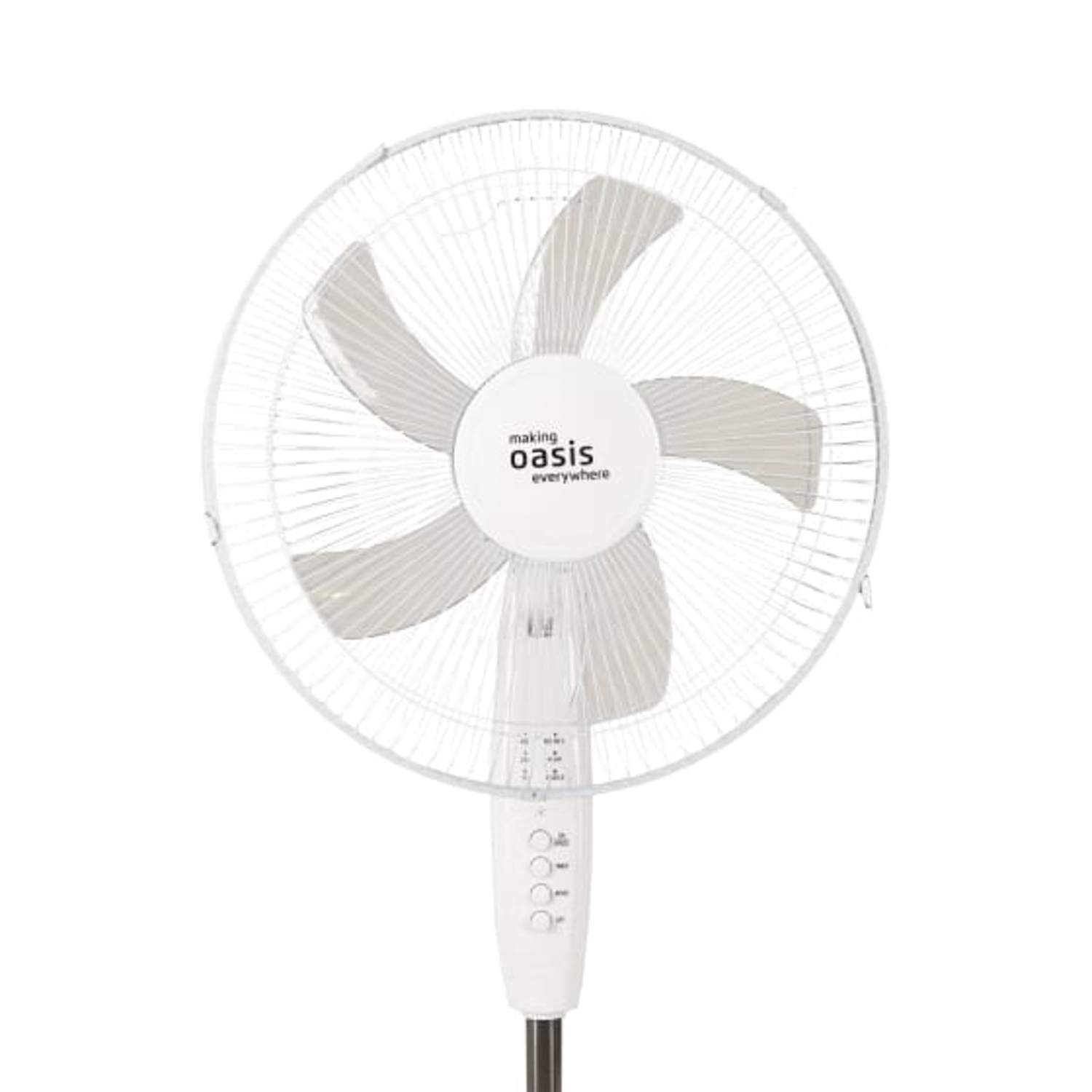 Вентилятор напольный making Оasis everywhere VF-40TMW белый 40Вт, d=41см, 3 скорости, пульт *1