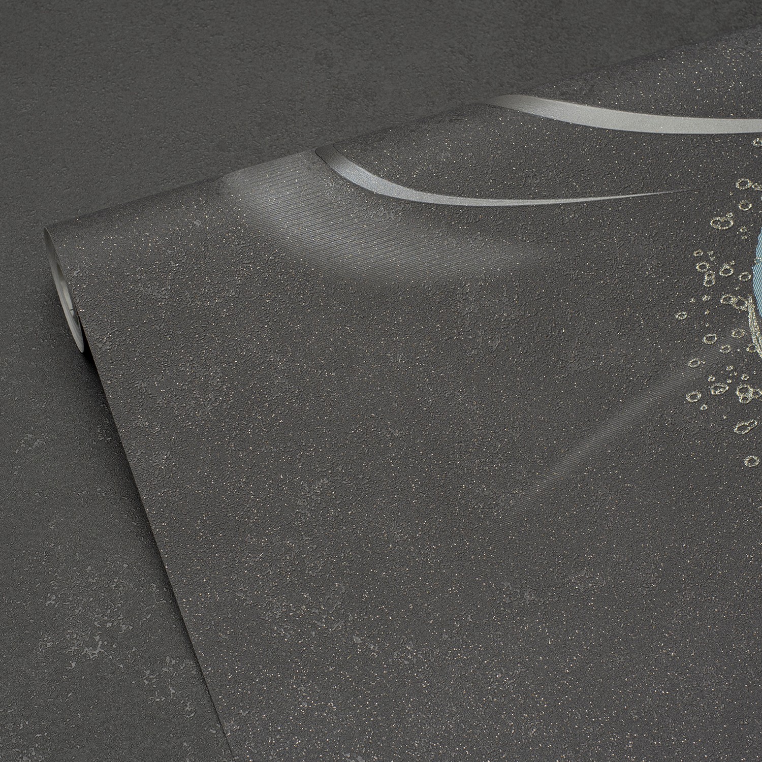 Обои  флиз  Ateliero Tornado (графит) 589239 1.06*10м *6