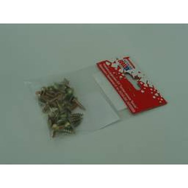 Шурупы жёлтые BROZEX пакет 4,5*20 (20шт) *10/100