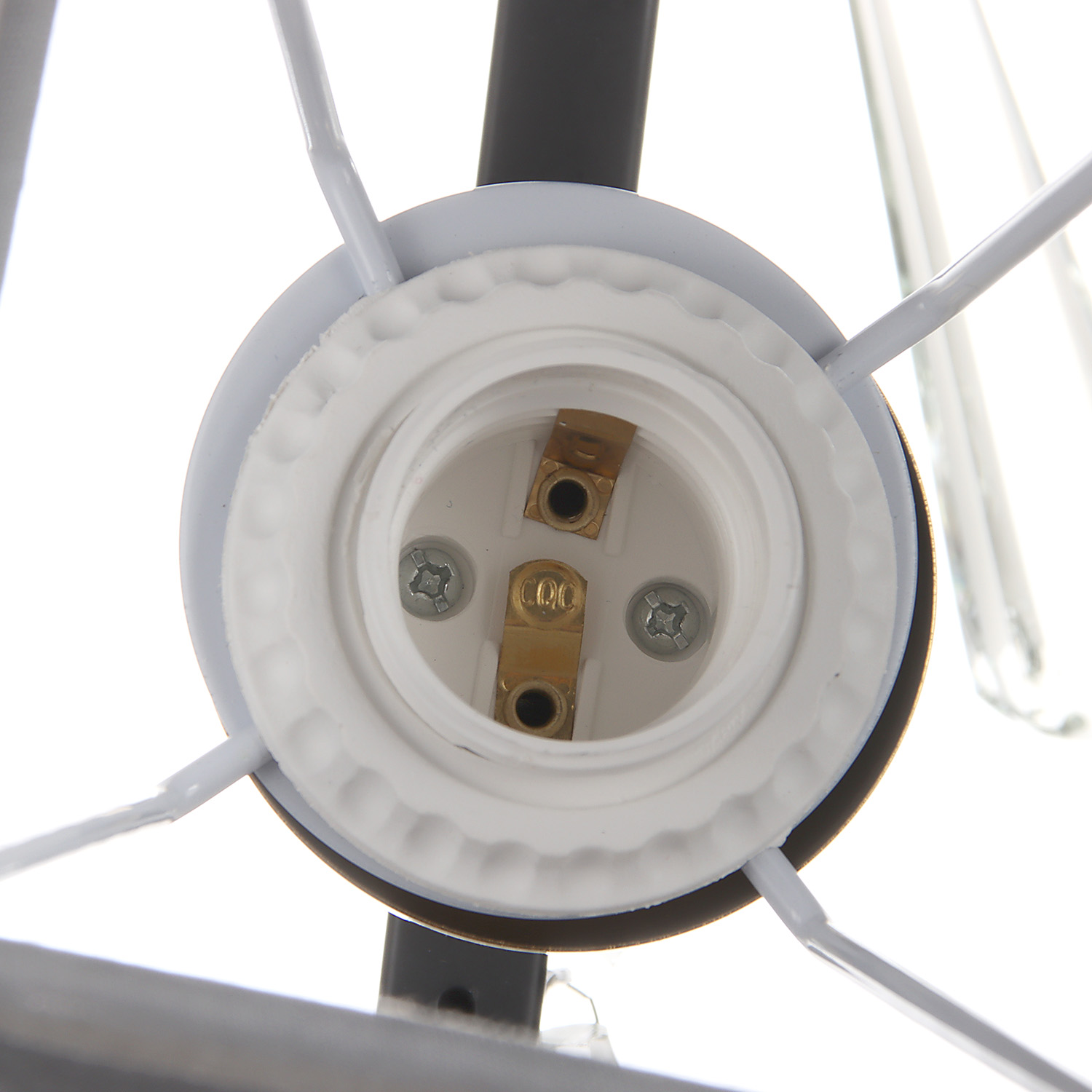 Люстра NH6444/5 BK+COP 5*40W E27 220V (d-630; h-515/770)  VERNER LIGHTING *1