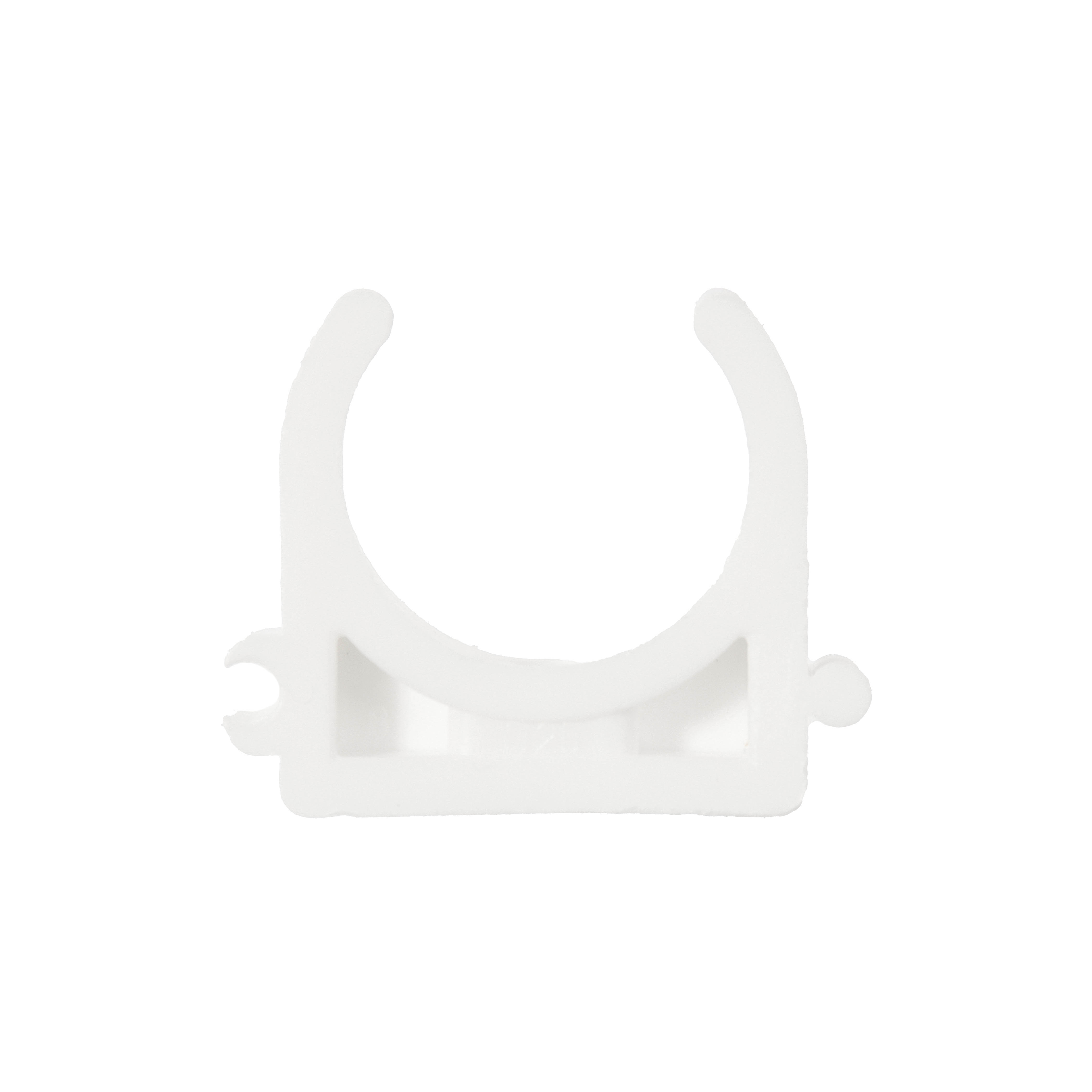 Опора для труб Valfex Ø 25/27 мм, без защелки, полипропилен