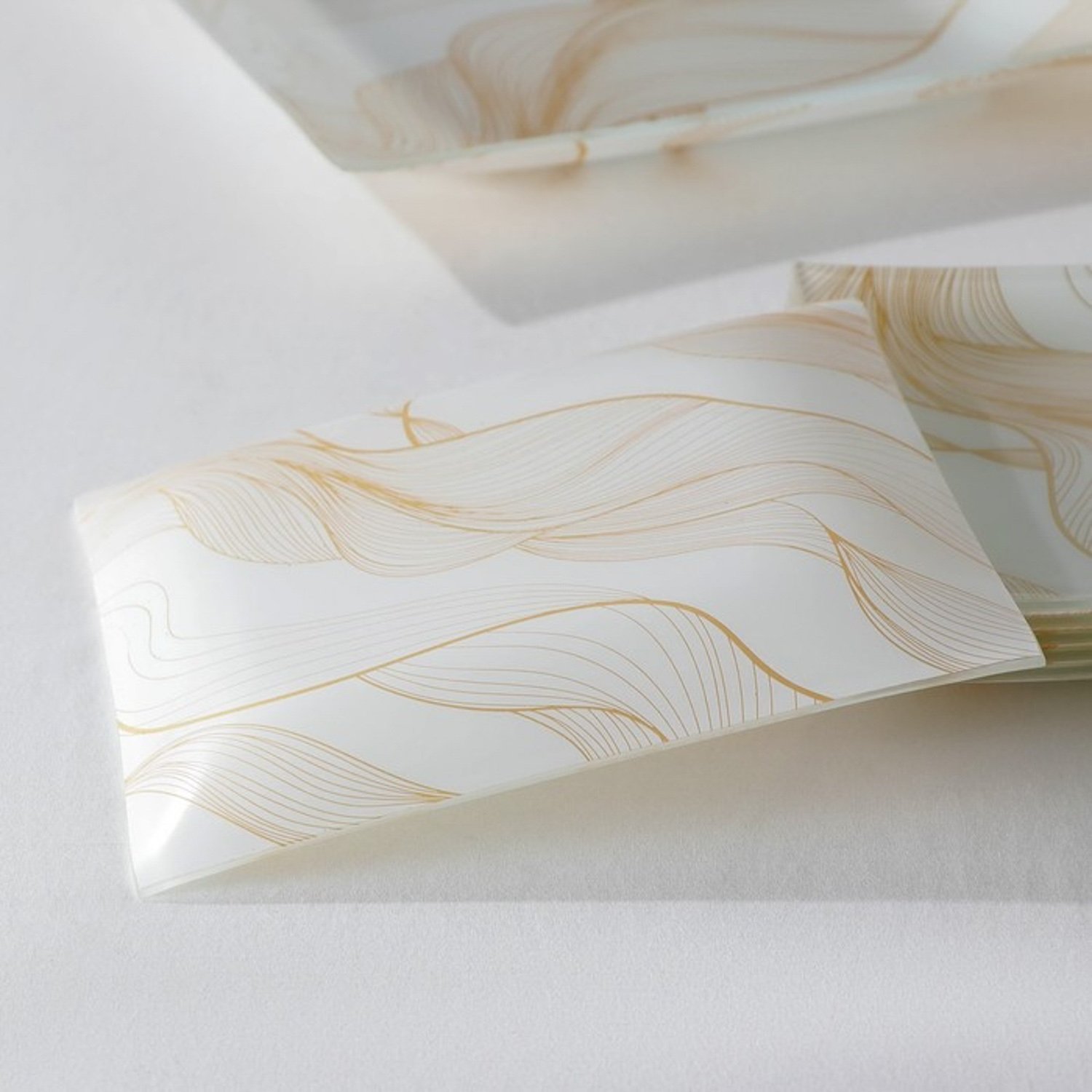 яяяНабор столовый 7 предметов "Золотые нити" (29,5 см - 1 шт, 19,5 см - 6 шт) 7334460