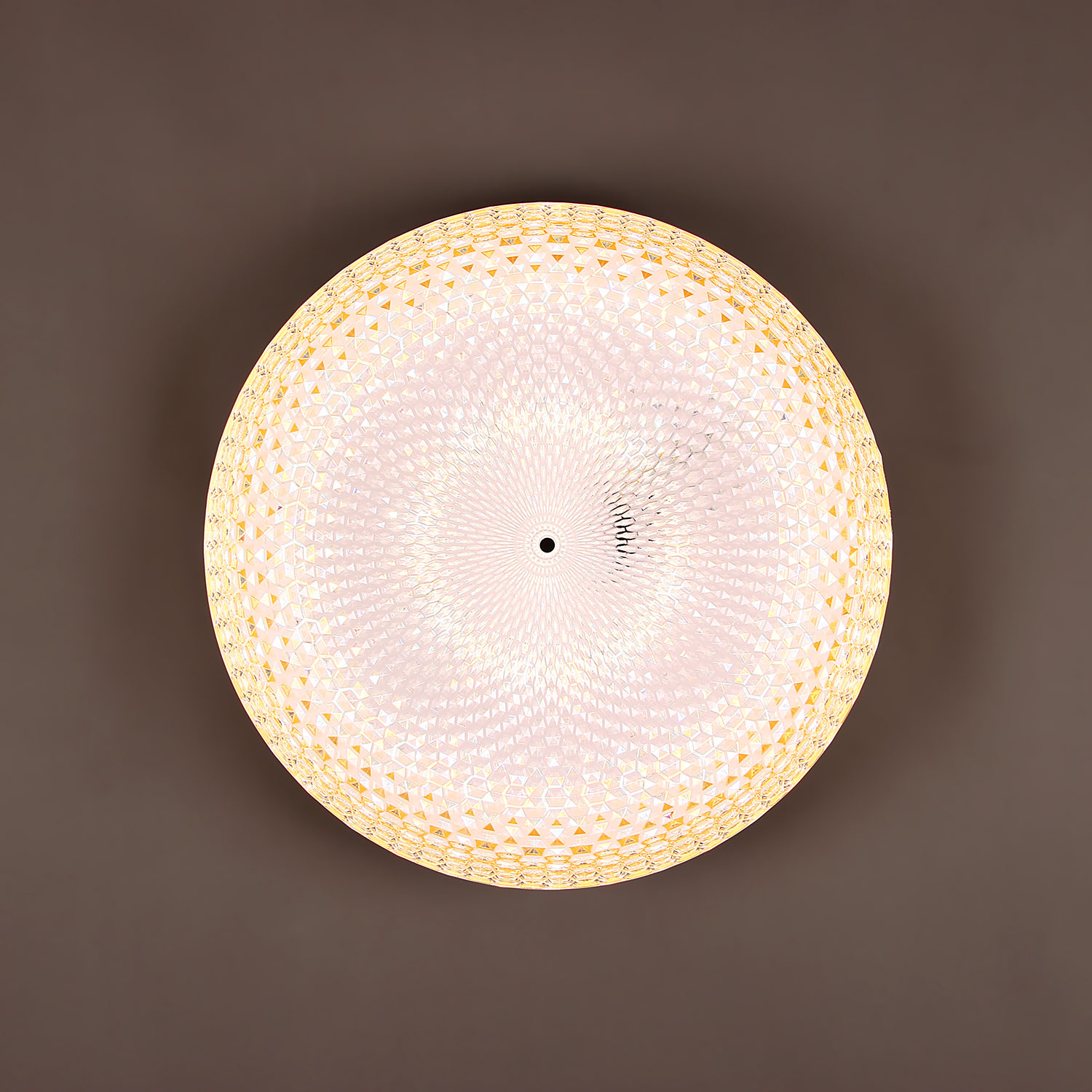 Светильник светодиодный акриловый 450мм 80W 9256 LED 3 реж пульт S=20м2 *1