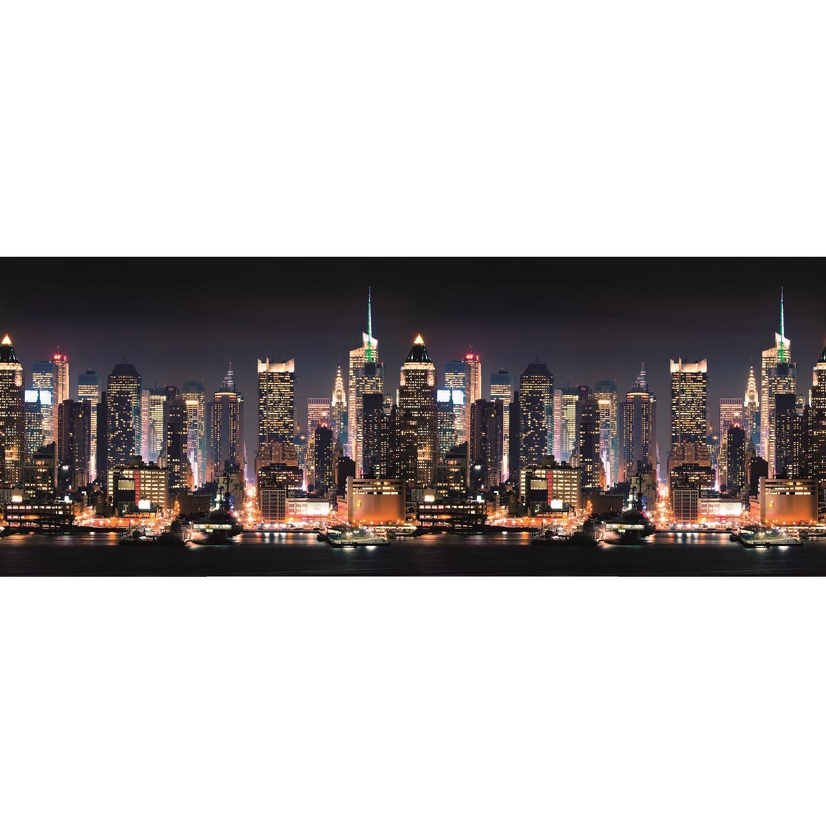 Панель ABS 3000х600 мм, город, 1.8 м²