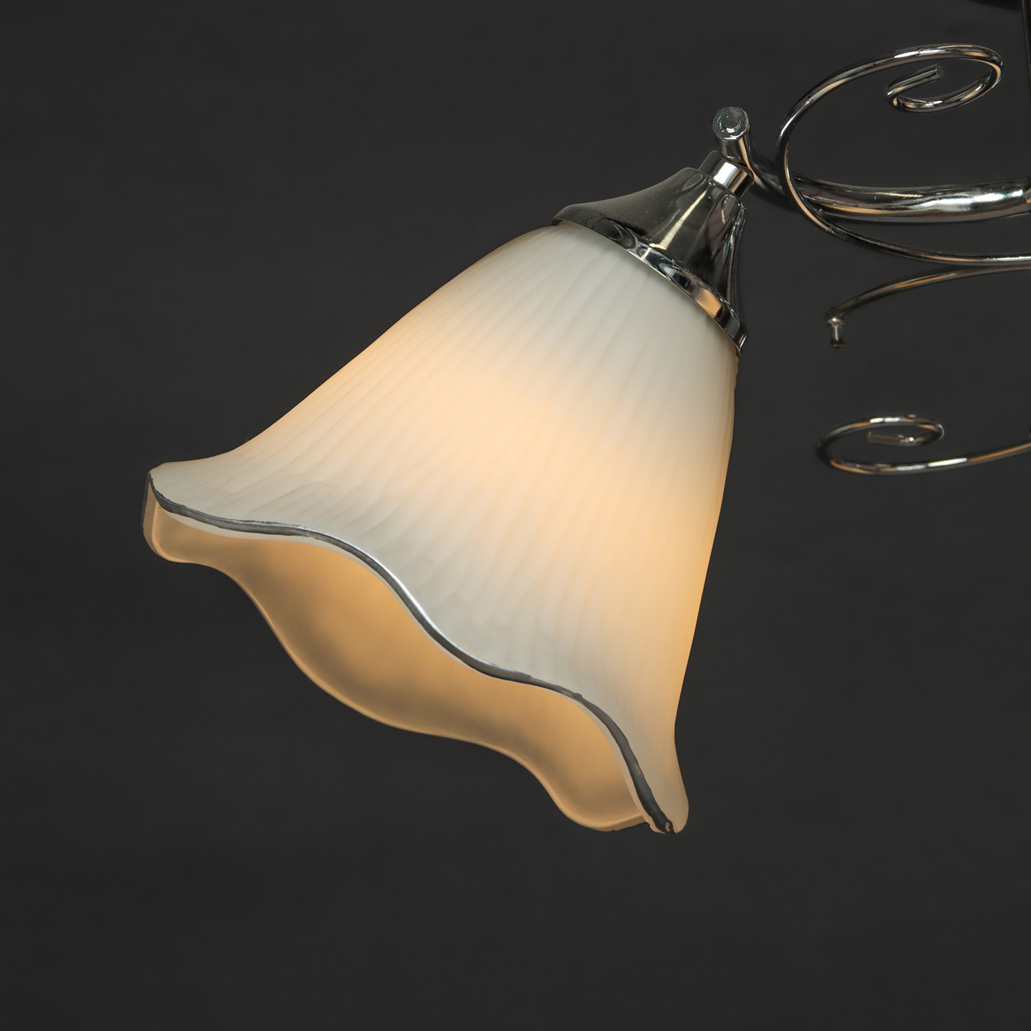 Люстра Verner Lighting А2664/3, 40 Вт, Е27, 3 ламп, хром