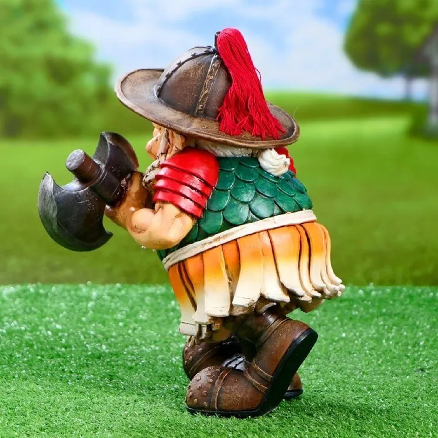 Садовая фигура "Берсерк с топором" 20х22х30см   4793720