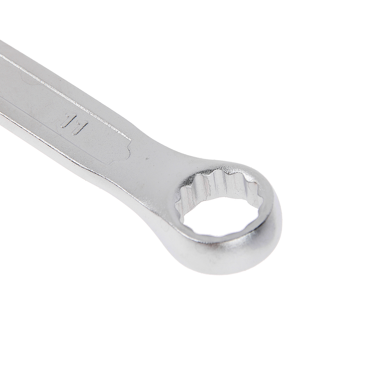 Ключ комбинированный 11мм холодный штамп CrV (70110) СЕРВИС КЛЮЧ *1/20