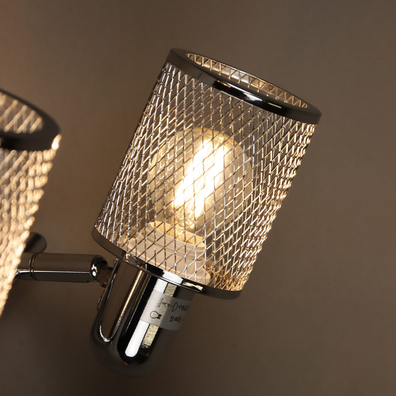 Светильник настенный(спот) 01405-0.8-03 CR Е14  S=18м2  *1/10