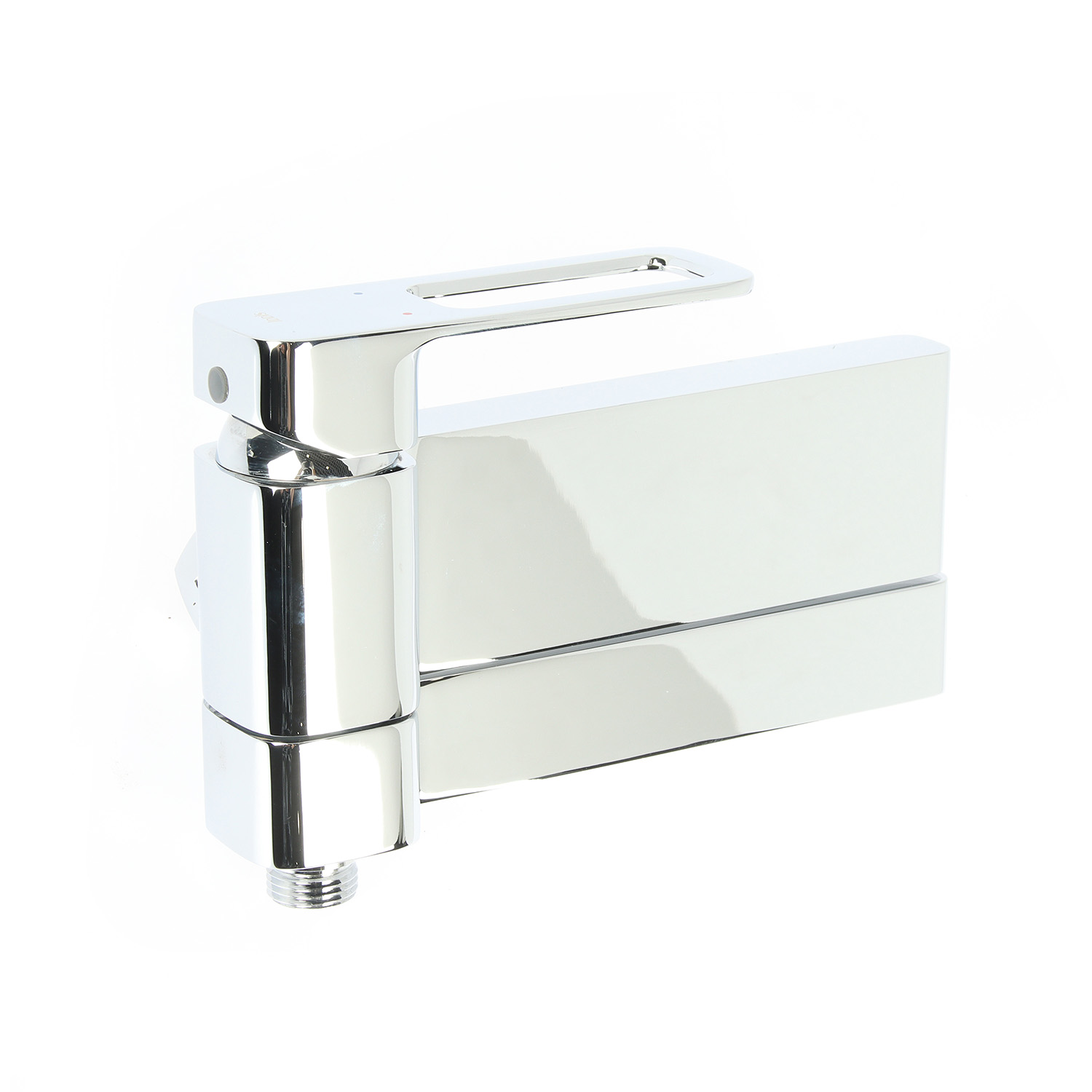 Смеситель для ванны IDDIS Slide, короткий излив, однорычажный