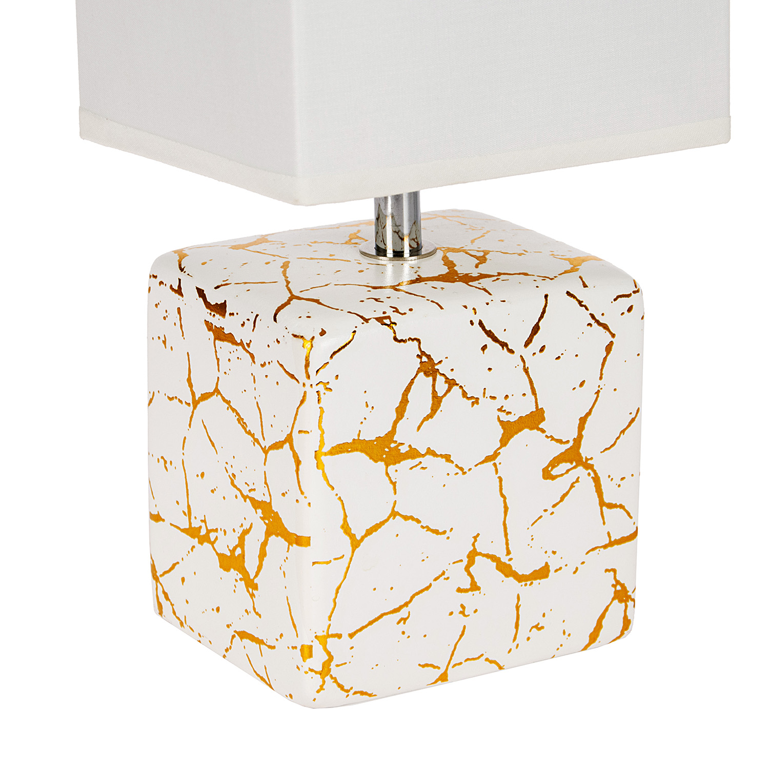 Лампа настольная G32228/1T WT+GD WT Е14 40Вт S=2м2 *1/30