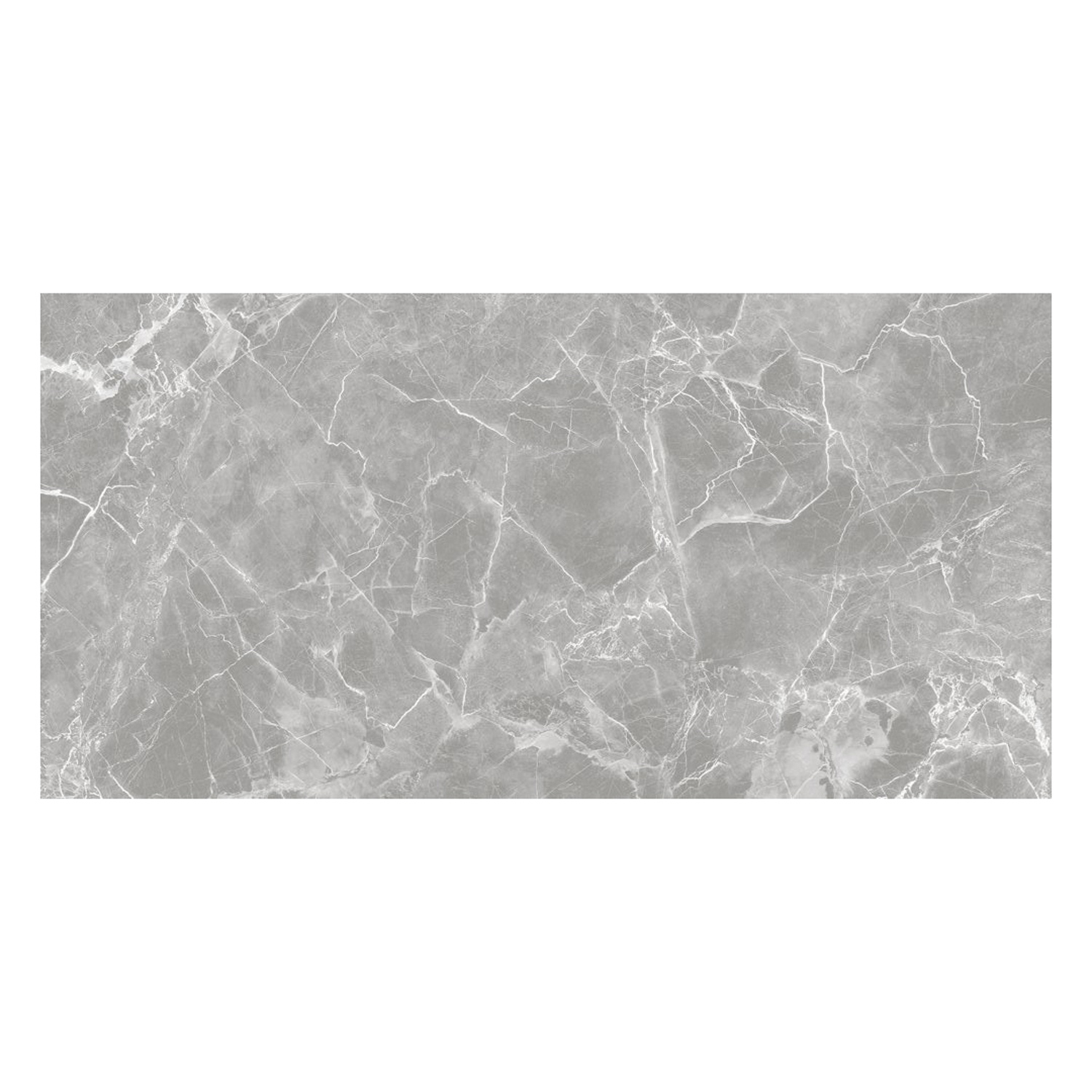 Керамогранит 1.44 м² Global Tile Solo PGT 2198, 1200x600x9 мм, полированный, серый