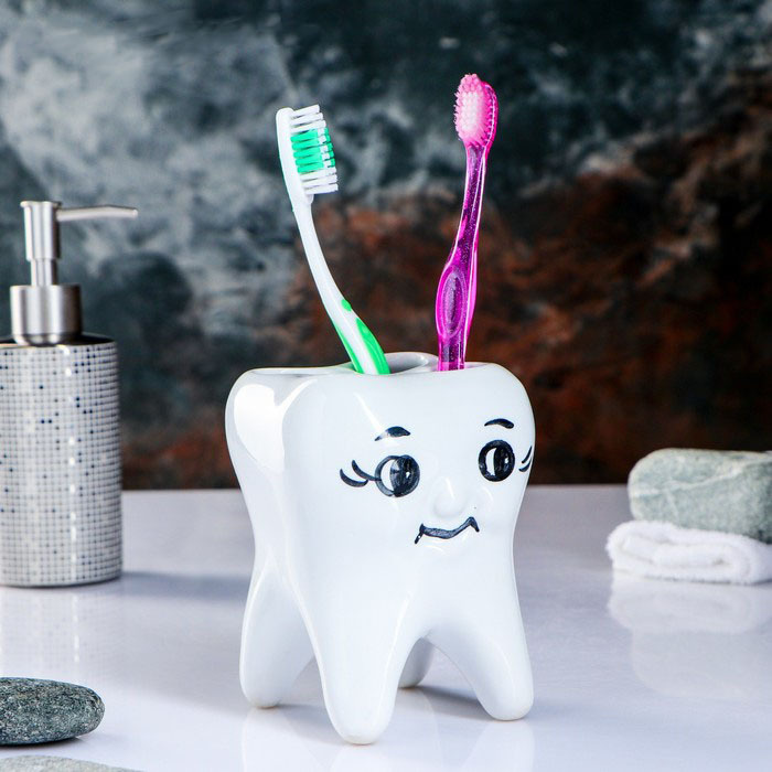 Стакан керамич. "Зуб" (г.Киров) *1  *1