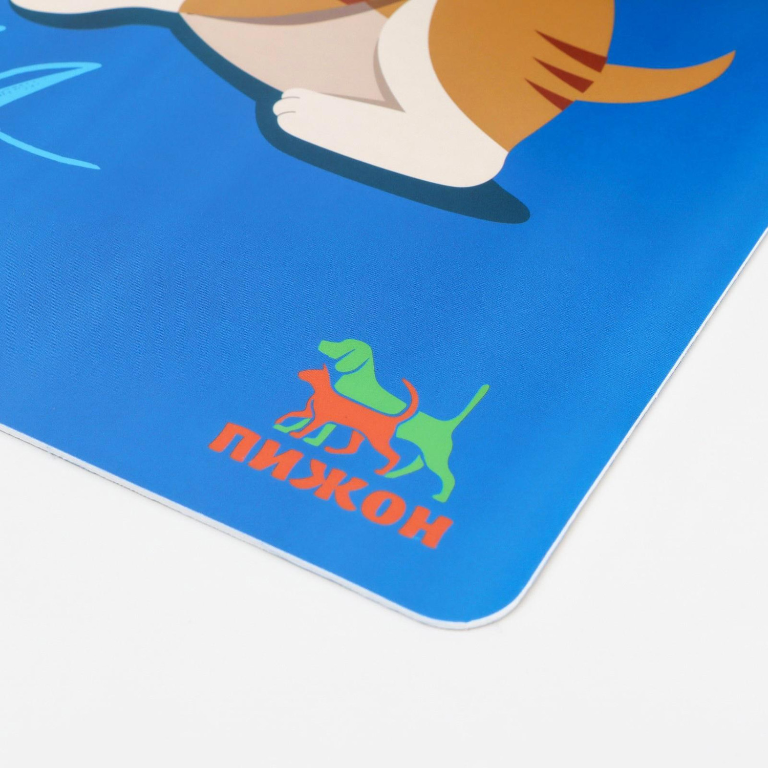 яяяКоврик под миску "Пижон" с нескользящим основанием, 43 х 28 см, "Вместе вкуснее"  6249022