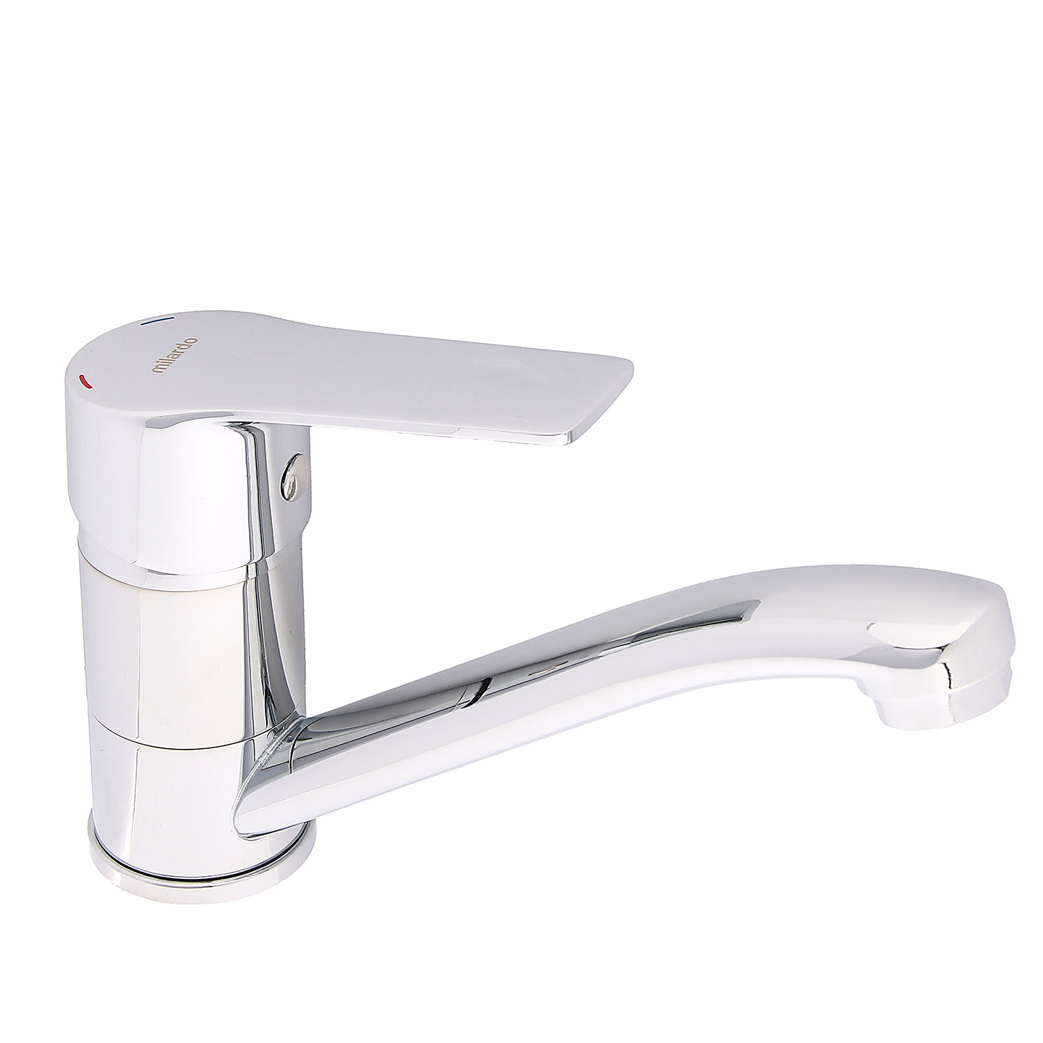 Смеситель для умывальника Milardo Helic HELSBR0M01, короткий излив, рычажный