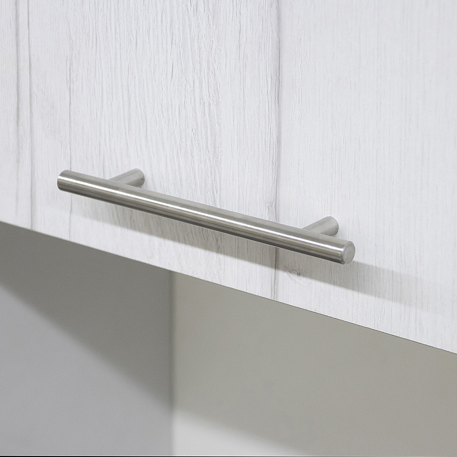 Шкаф навесной 600х338х290 мм BROZEX-WOOD Camellia, для вытяжки, с дверцей, серый / юта