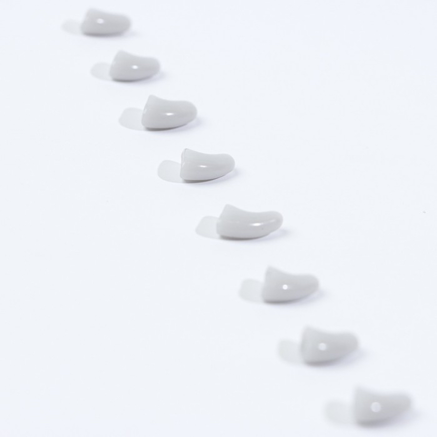 Когти накладные "Антицарапки", размер XS, серые 2640765