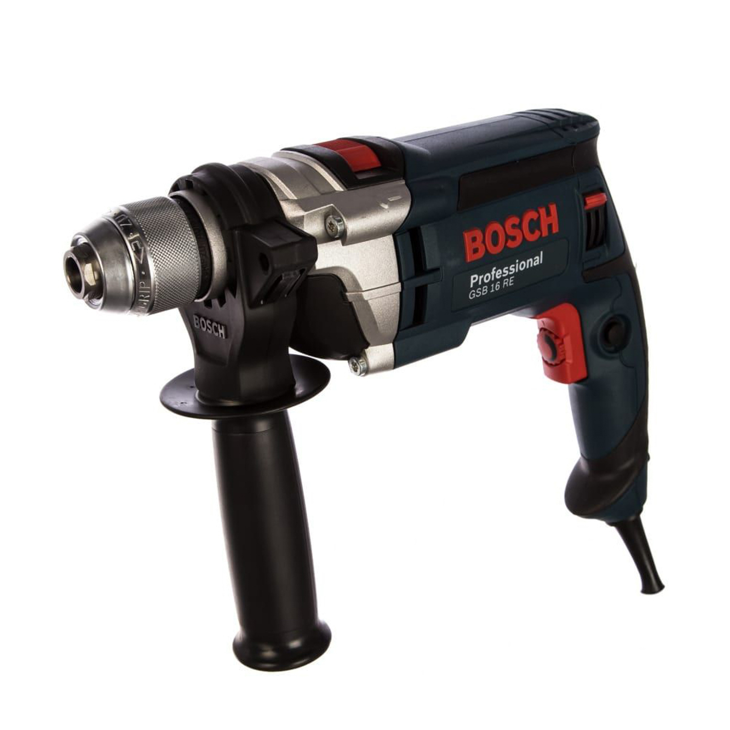 Дрель  750Вт 1скор.0-2800об/мин патрон13мм реверс ударная 0-47600уд/мин GSB 16 RE BOSCH *1