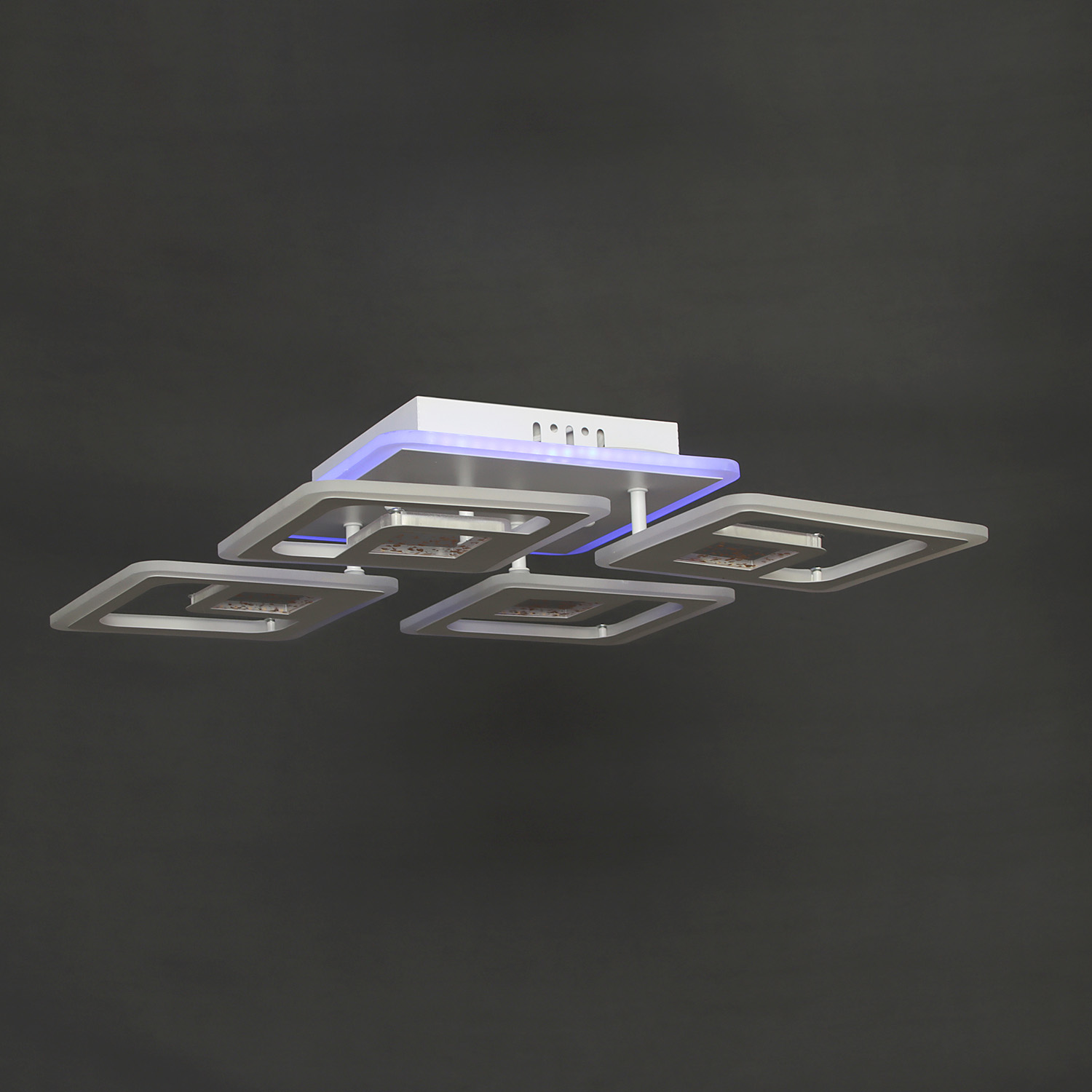 Люстра YH832/4 LED 3000K-6500K+RGB (d-640; h-100) пульт VERNER LIGHTING *1